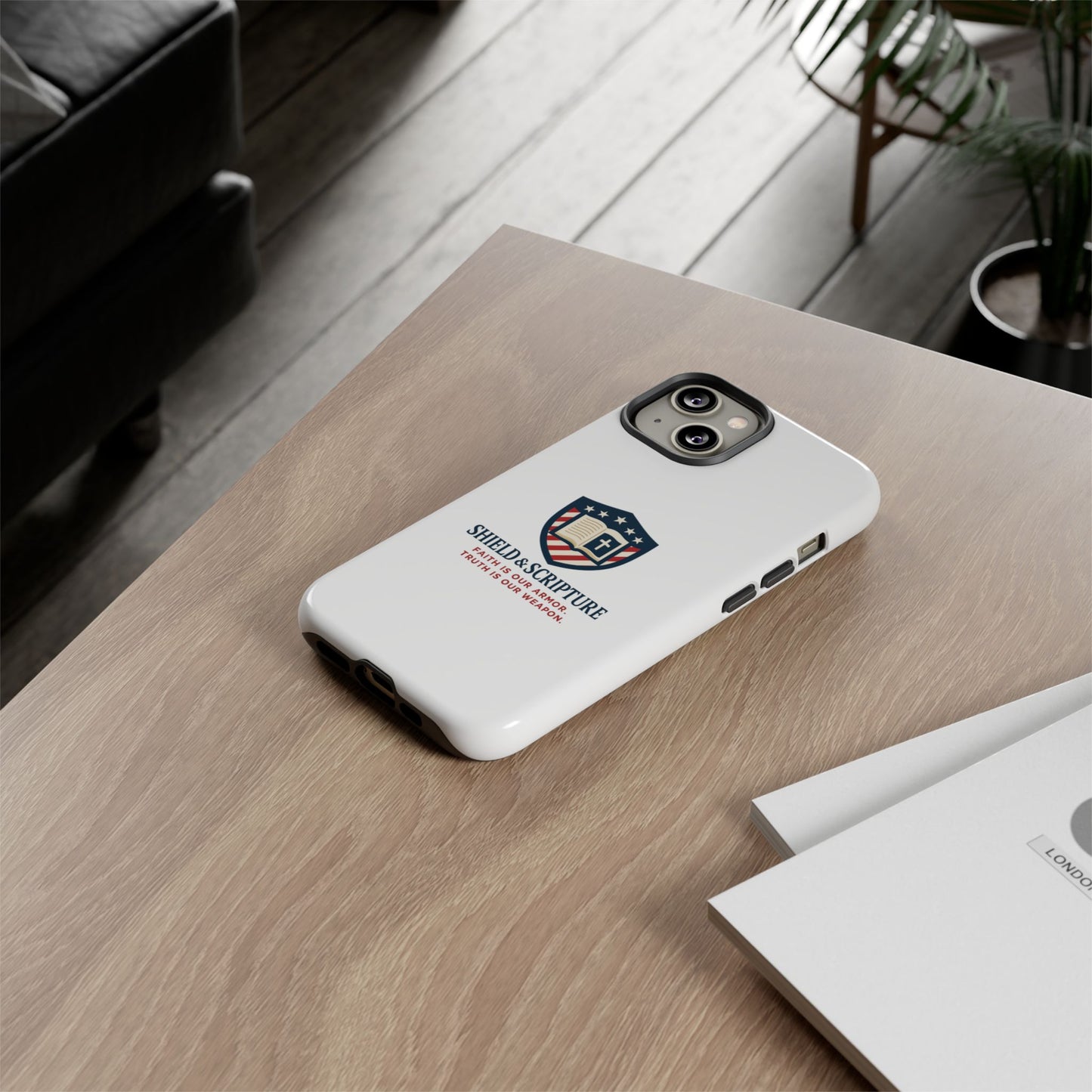Shield & Scripture Phone Case