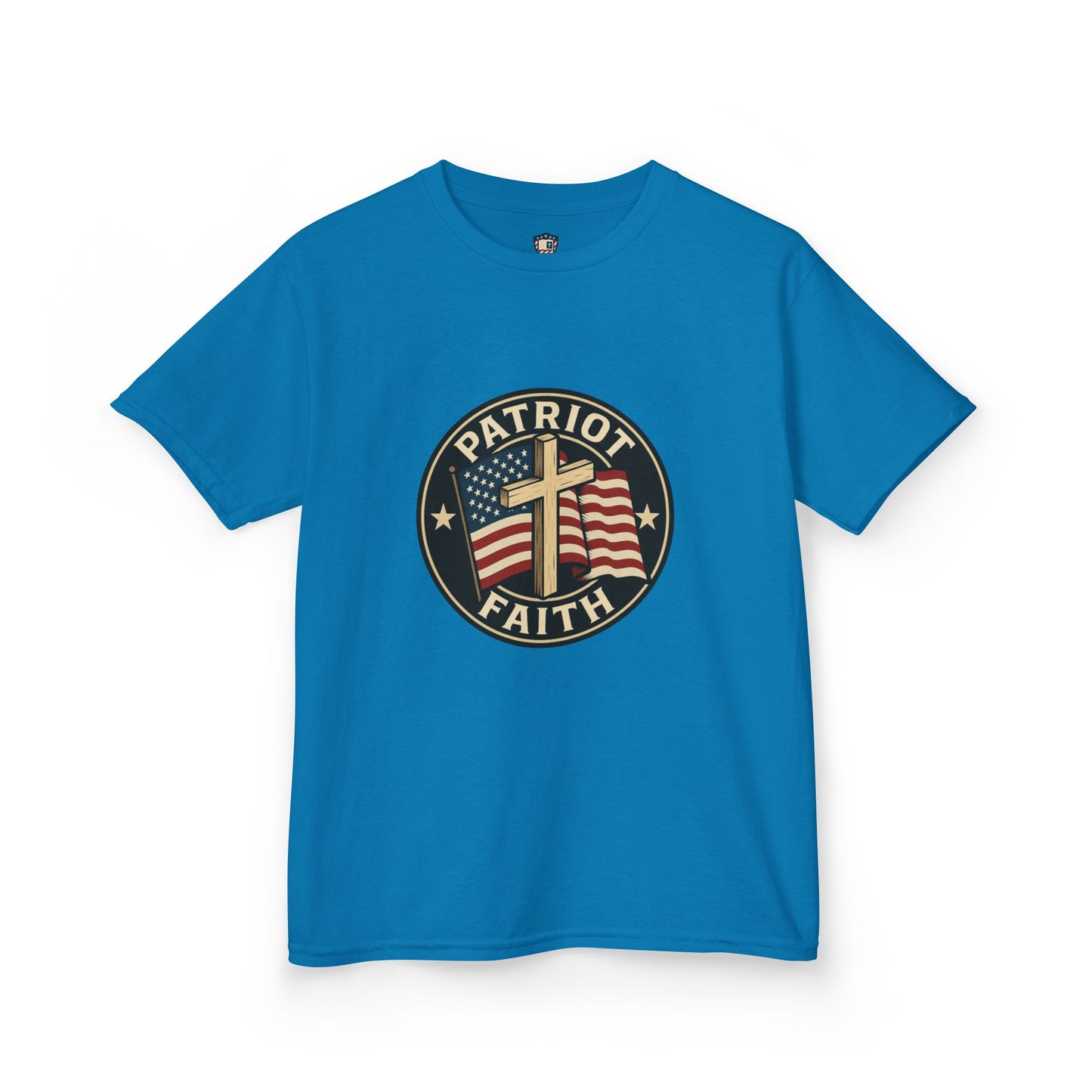 Patriotic Kids Tee - Faith & Freedom Everyday Wear