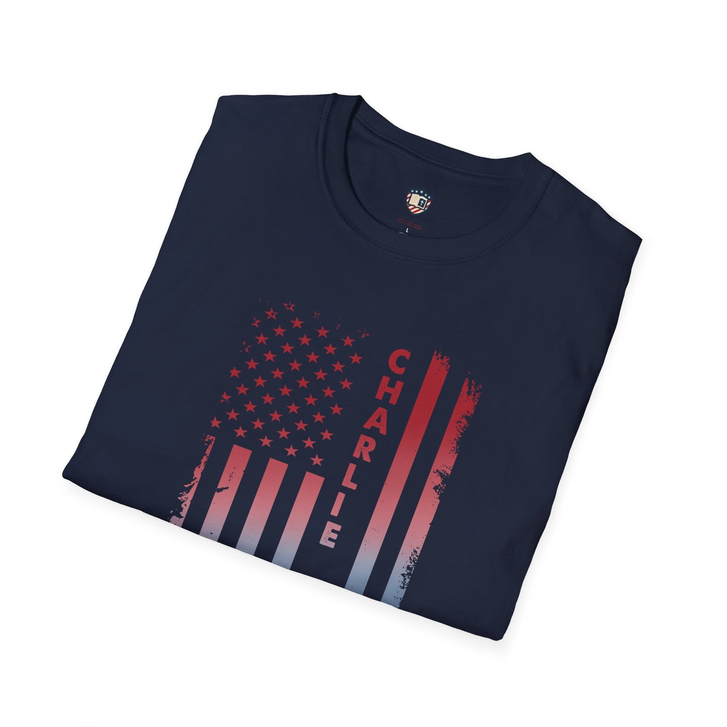 Charlie Kirk Patriot T-Shirt, Unisex Graphic Tee
