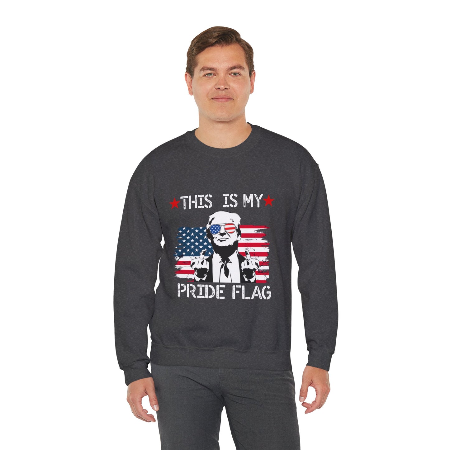 Trump This Is My Pride Flag Unisex Sweatshirt