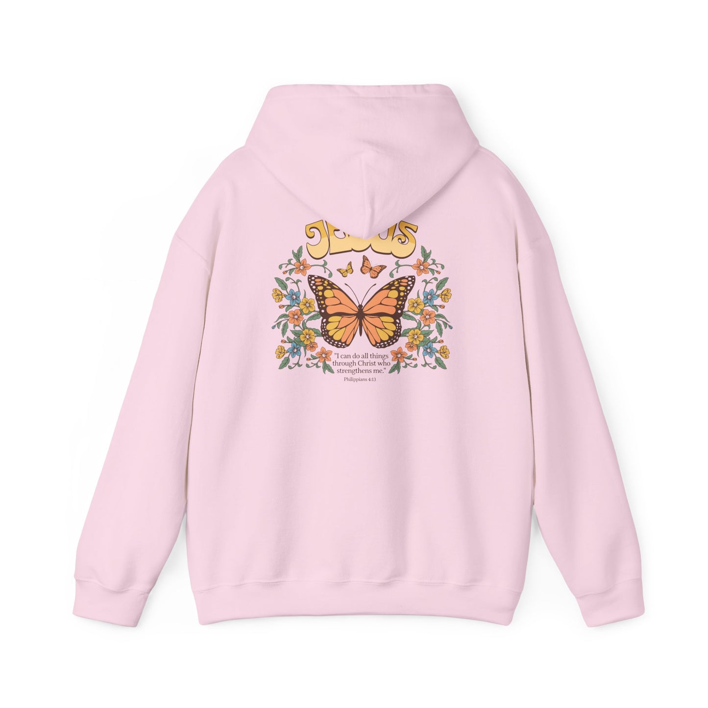 Butterfly JESUS Design Unisex Hoodie