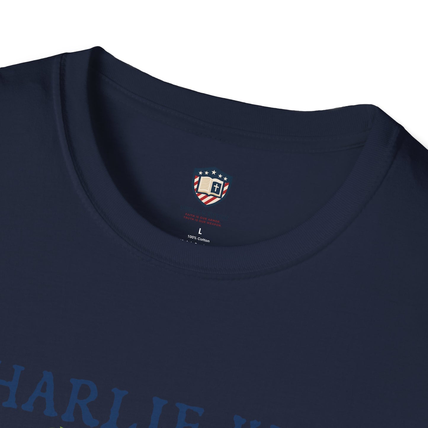 Patriotic Graphic T-Shirt, Charlie Kirk American Pride Unisex Tee