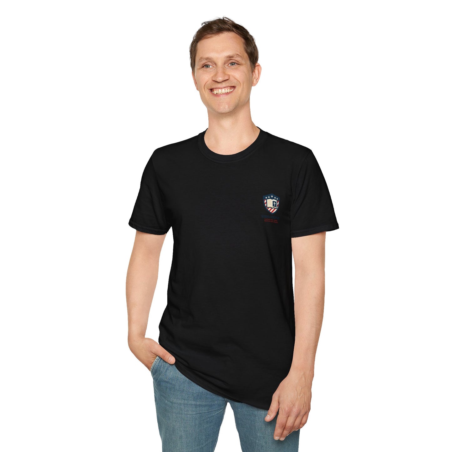 Lion of Judah USA Flag Unisex T-Shirt
