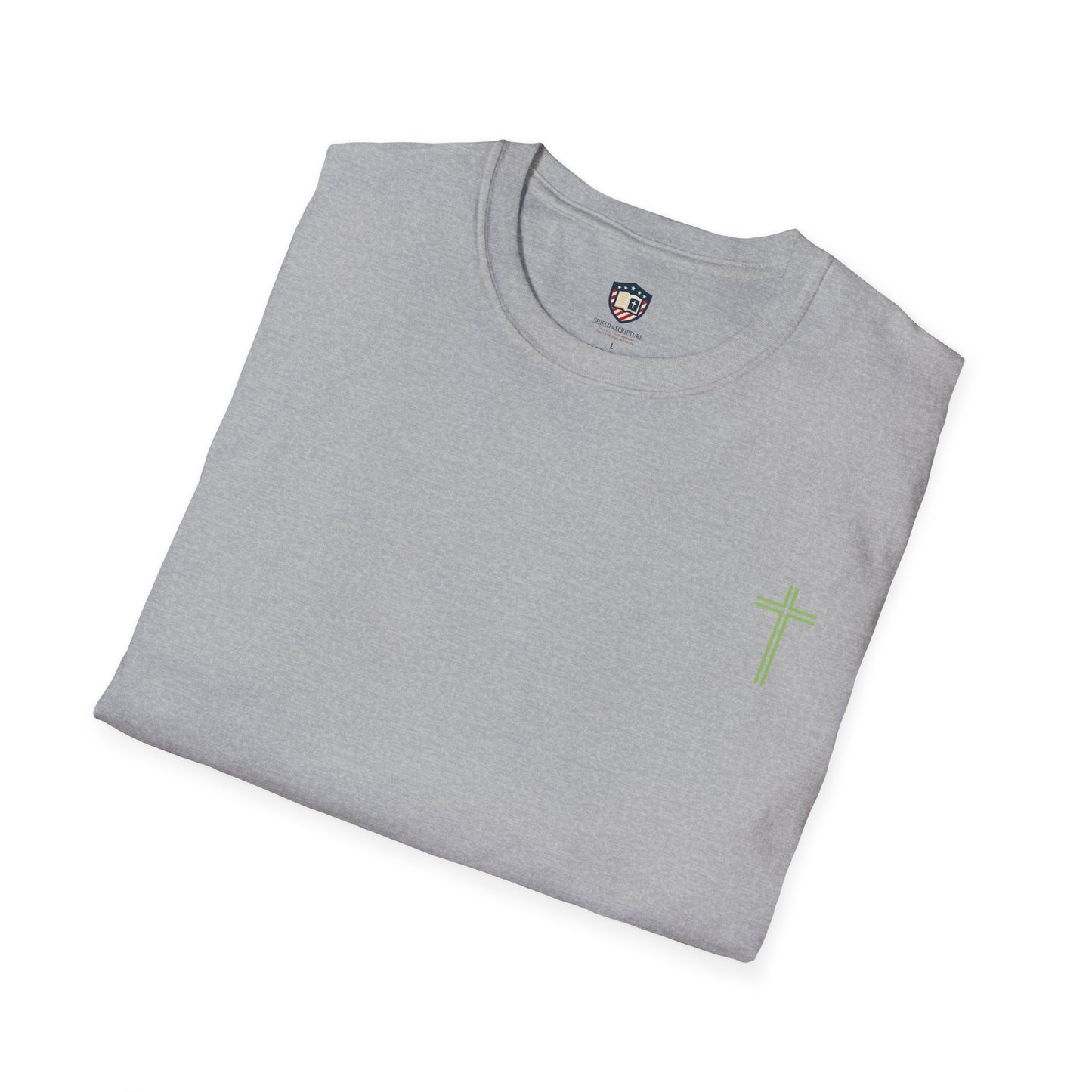 Redeemed by Grace Shirt Faith-Inspired Unisex Soft style T-Shirt