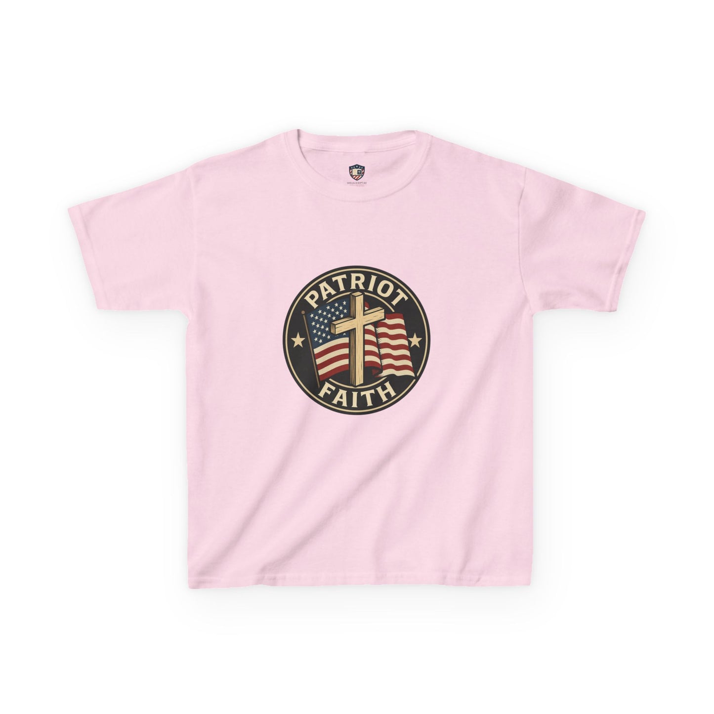 Patriotic Kids Tee - Faith & Freedom Everyday Wear