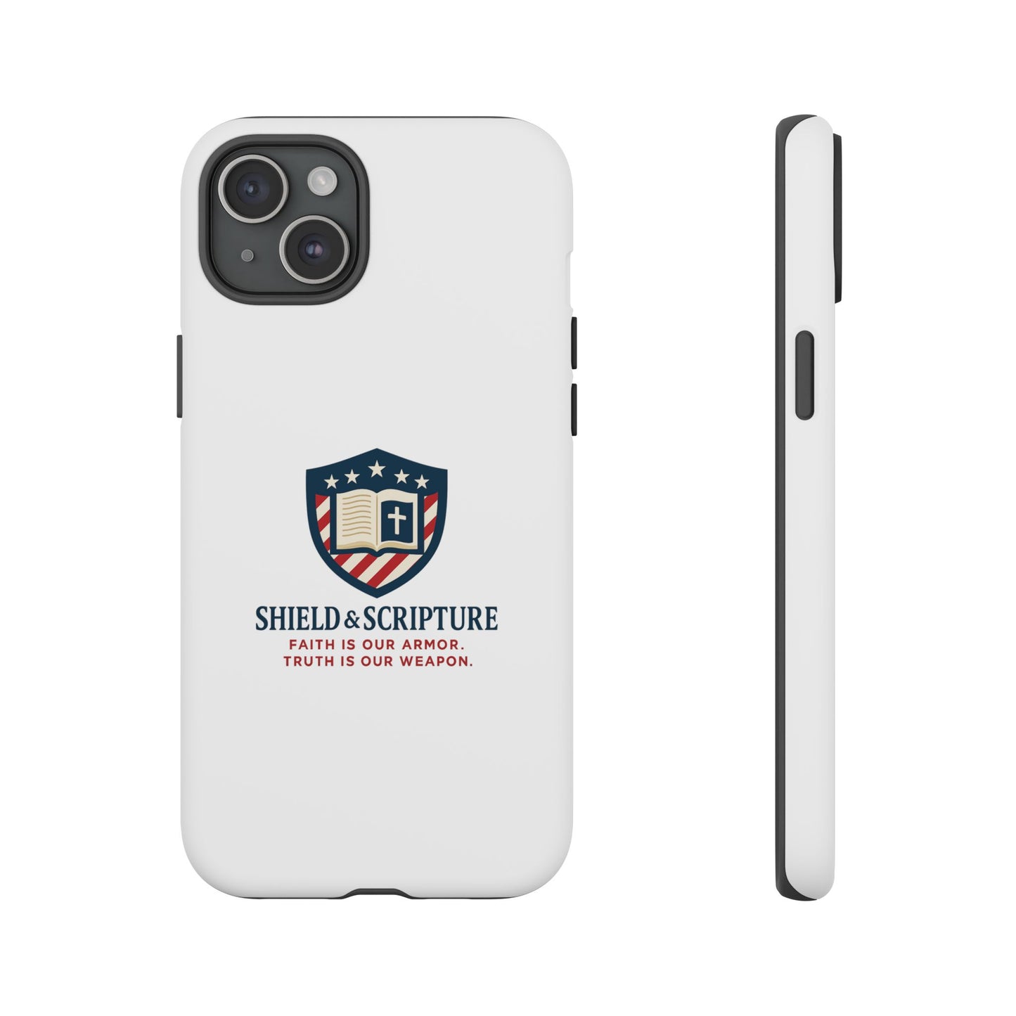 Shield & Scripture Phone Case