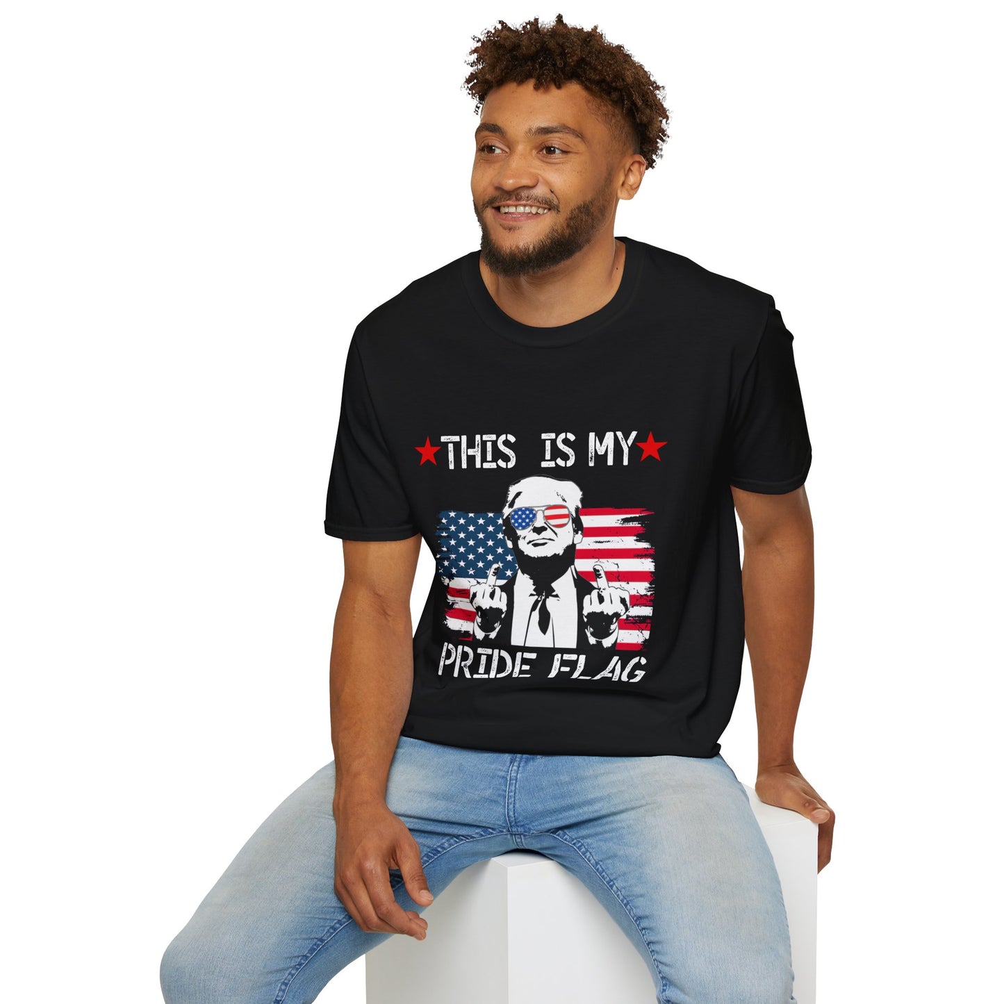 Trump This Is My Pride Flag Unisex T-Shirt