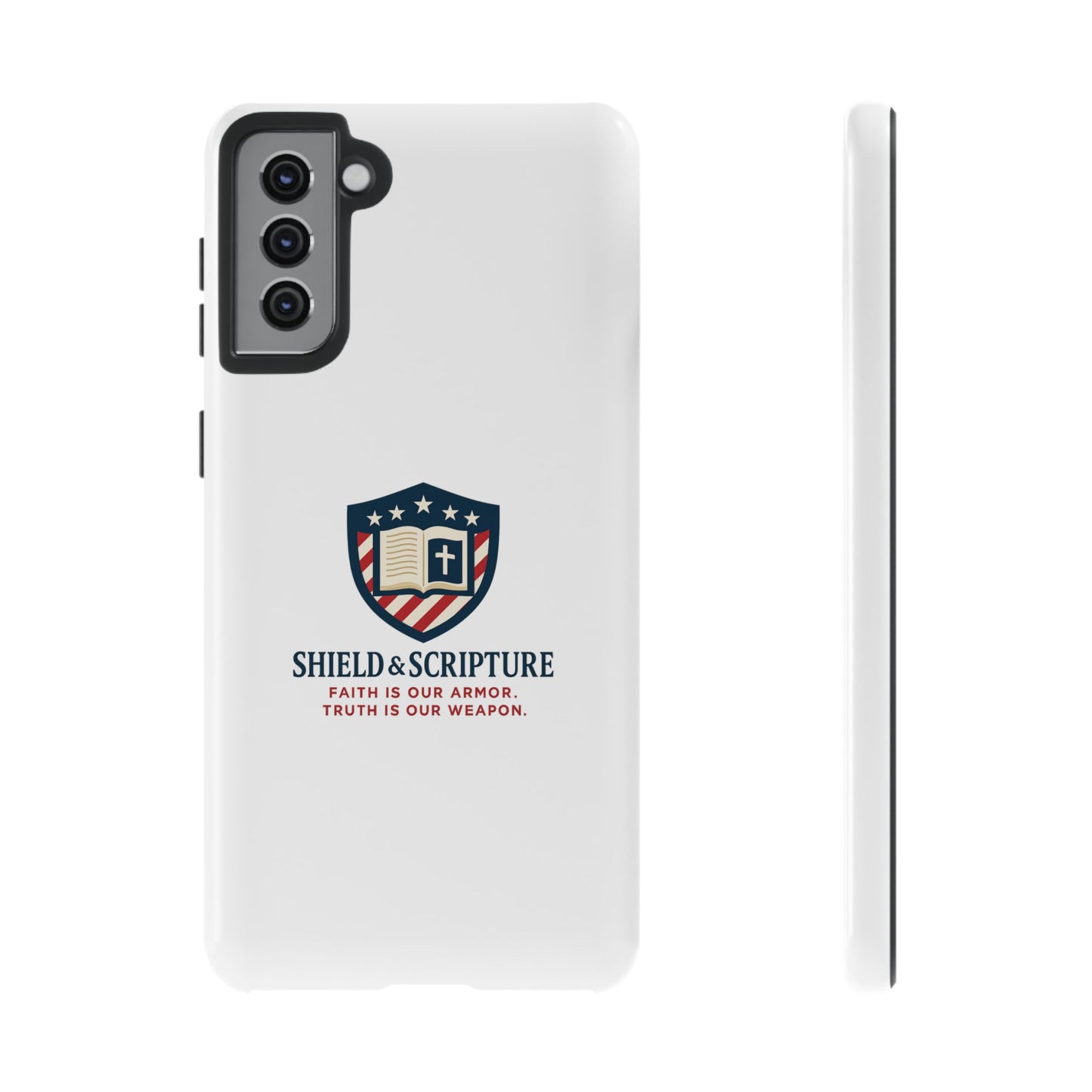 Shield & Scripture Phone Case