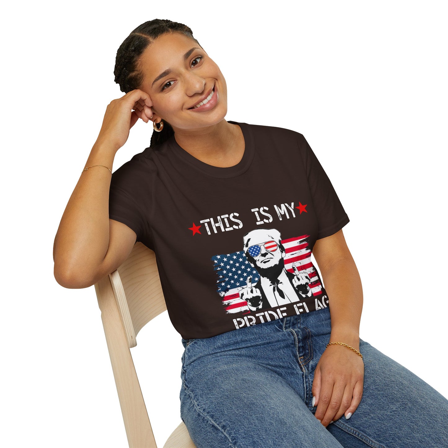 Trump This Is My Pride Flag Unisex T-Shirt