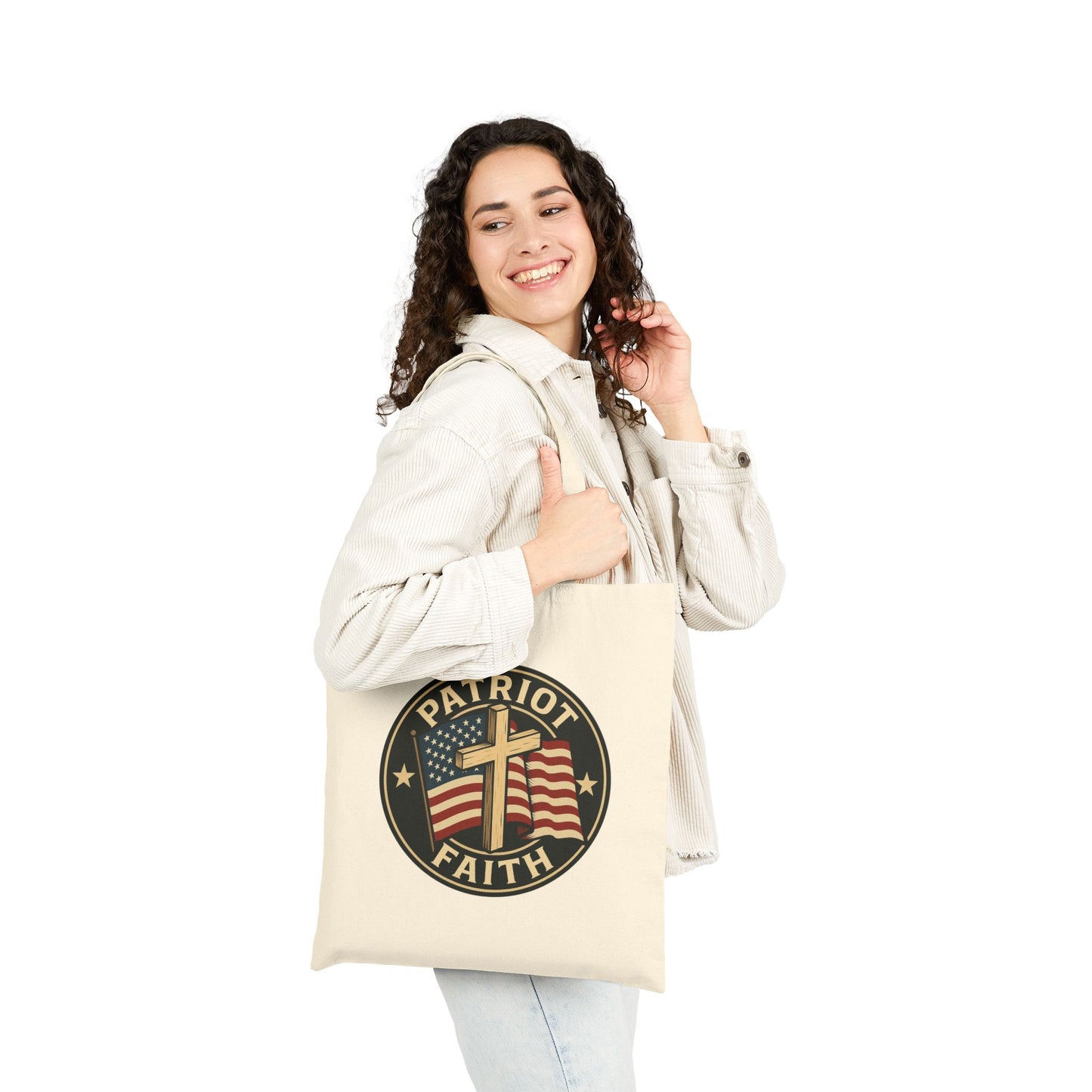 Patriot Faith Tote Bag