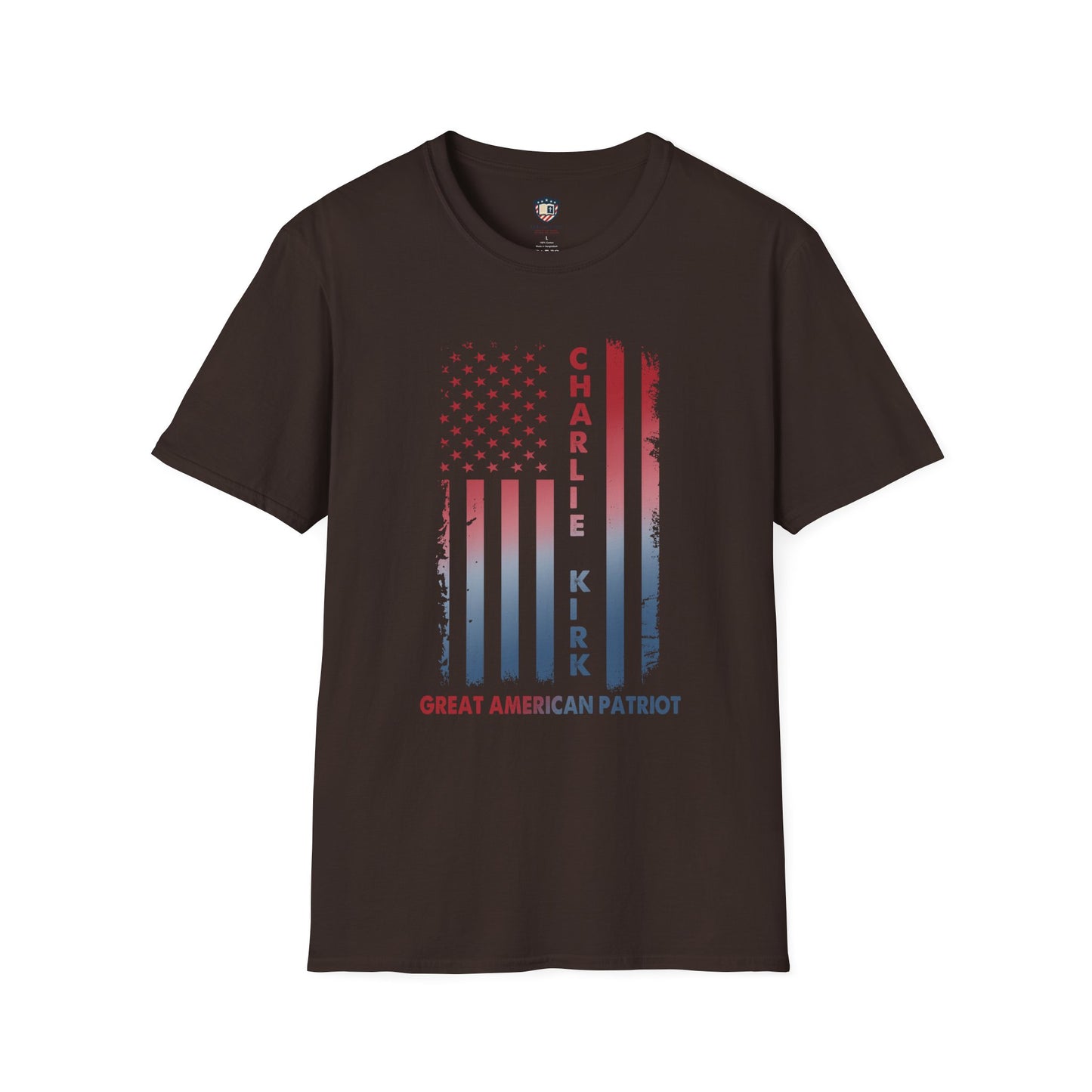 Charlie Kirk Patriot T-Shirt, Unisex Graphic Tee