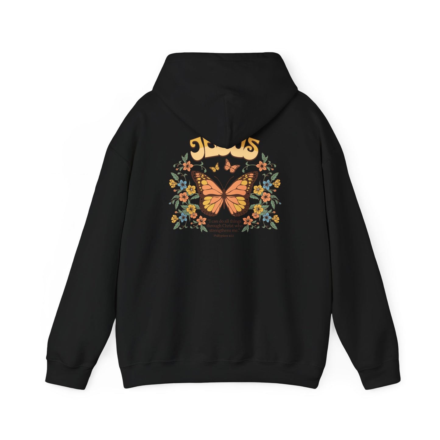 Butterfly JESUS Design Unisex Hoodie