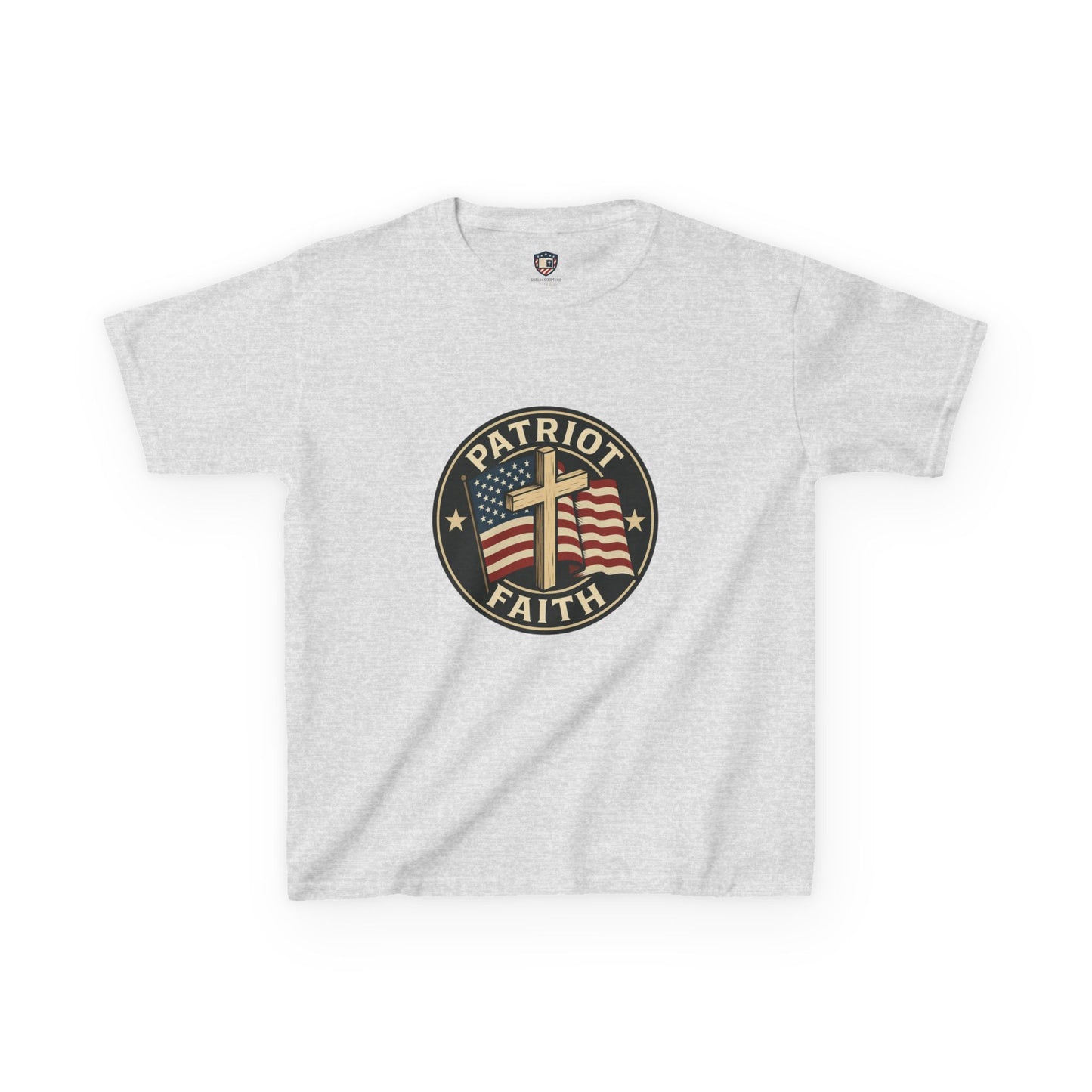 Patriotic Kids Tee - Faith & Freedom Everyday Wear