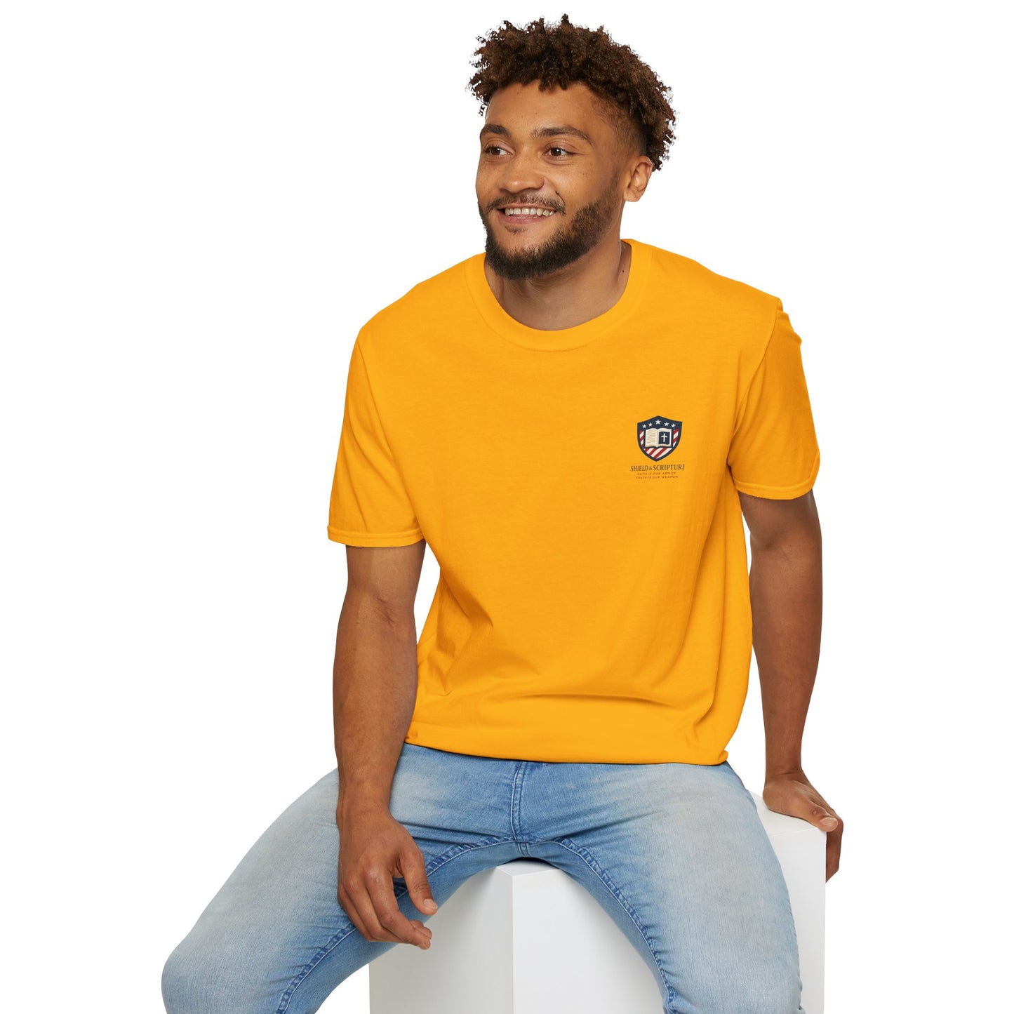 Lion of Judah USA Flag Unisex T-Shirt