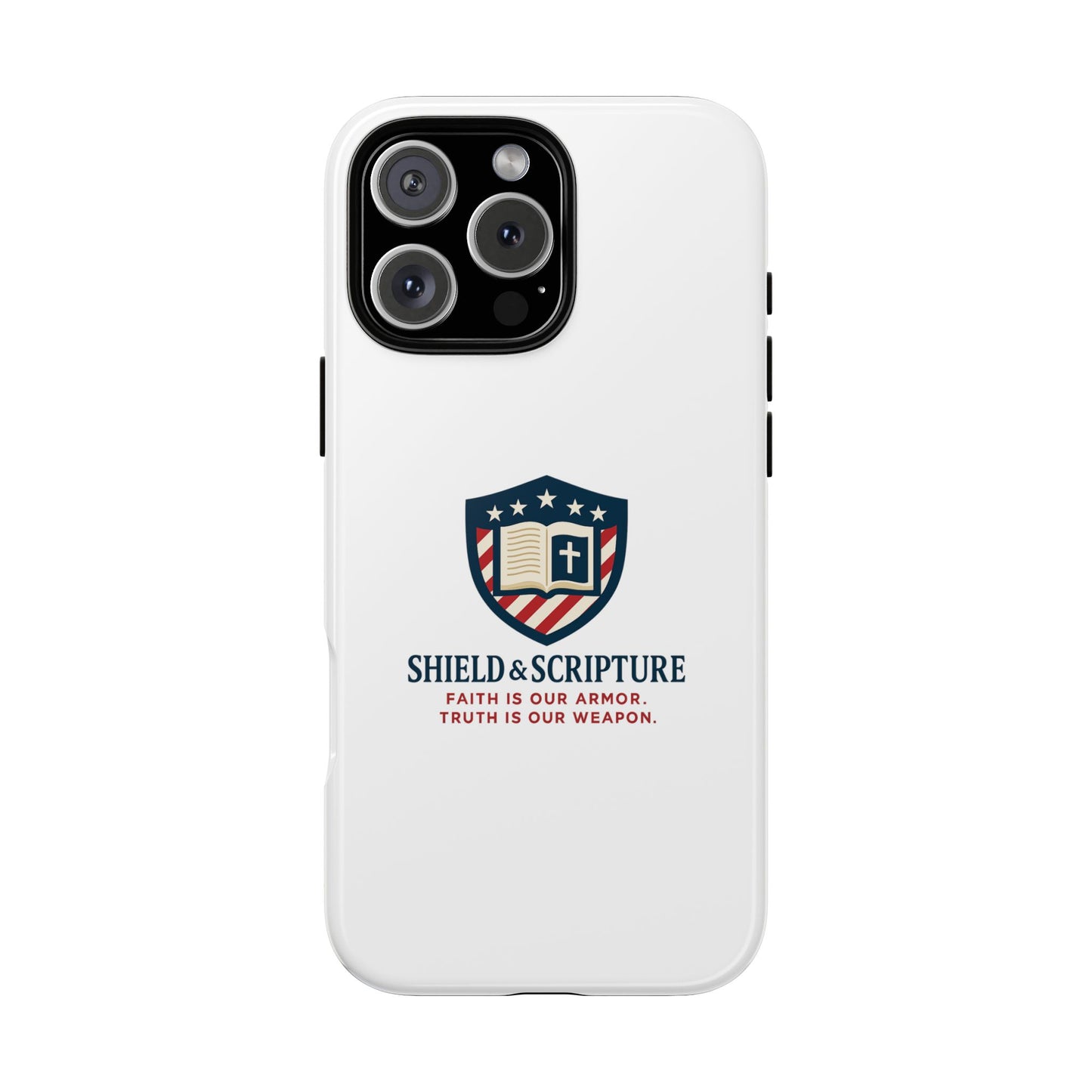 Shield & Scripture Phone Case
