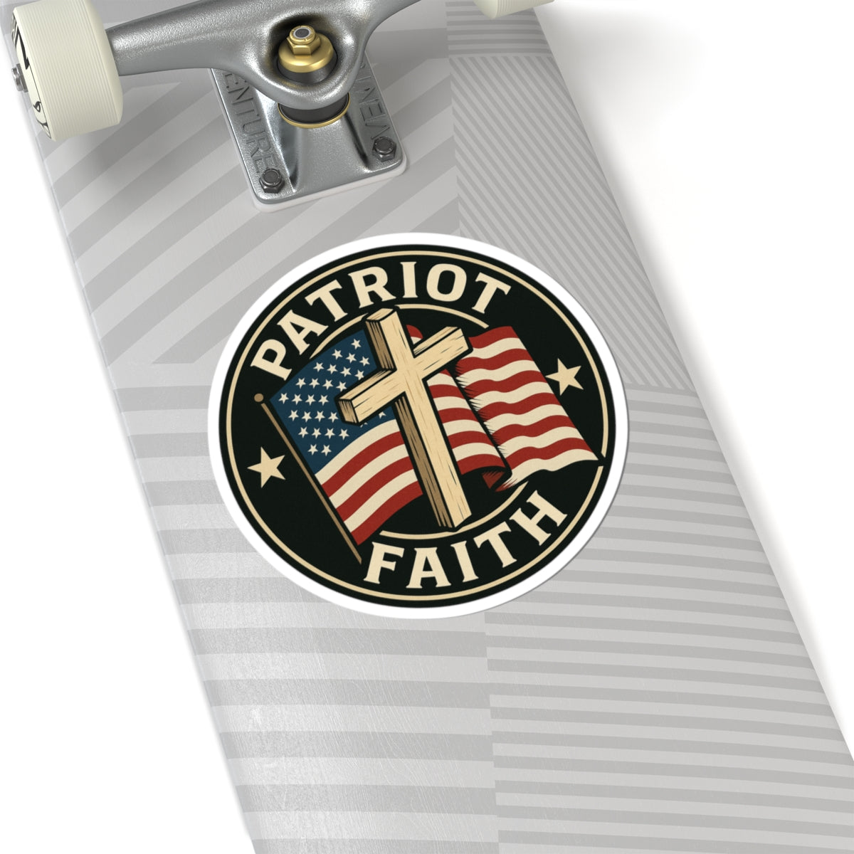 Patriot Faith Kiss-Cut Stickers