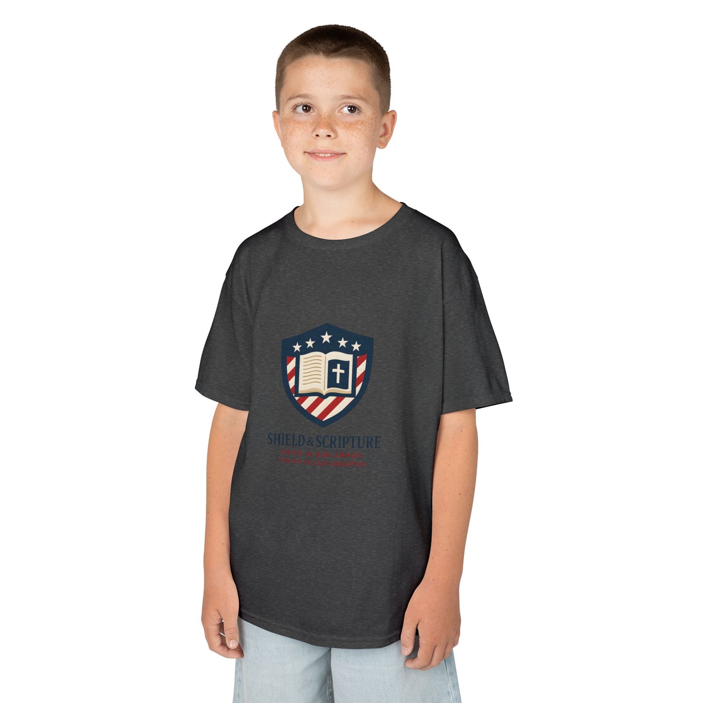Shield & Scripture Kids Tee Daily Wear