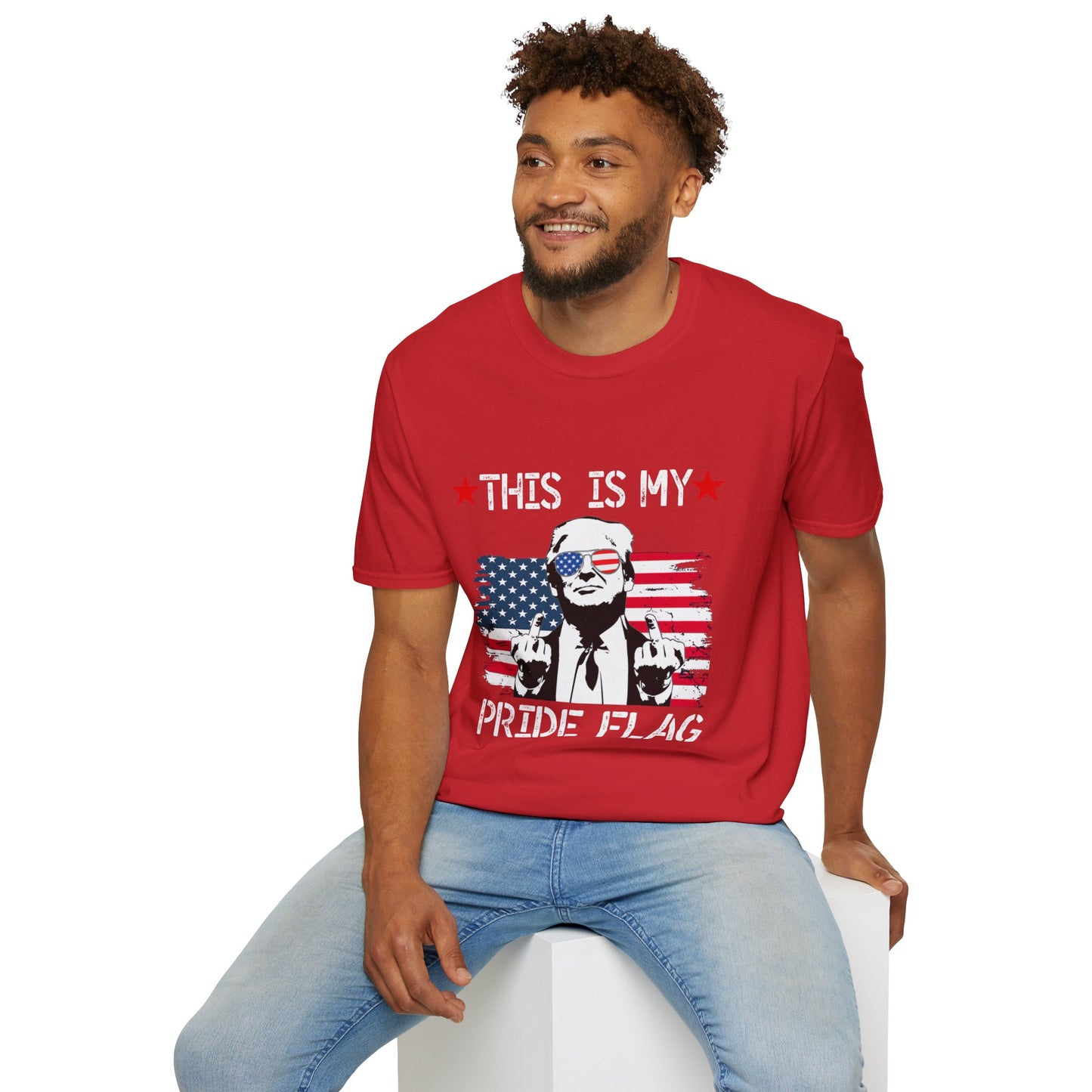 Trump This Is My Pride Flag Unisex T-Shirt