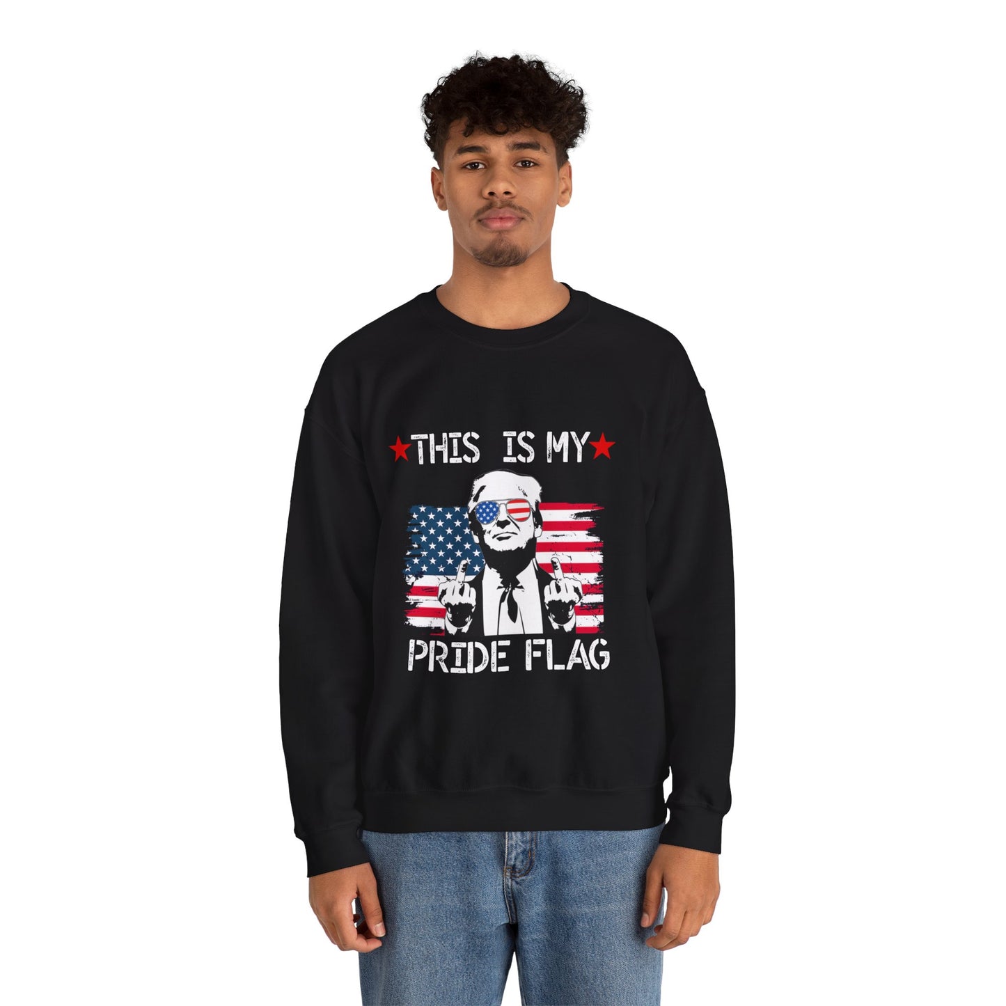 Trump This Is My Pride Flag Unisex Sweatshirt