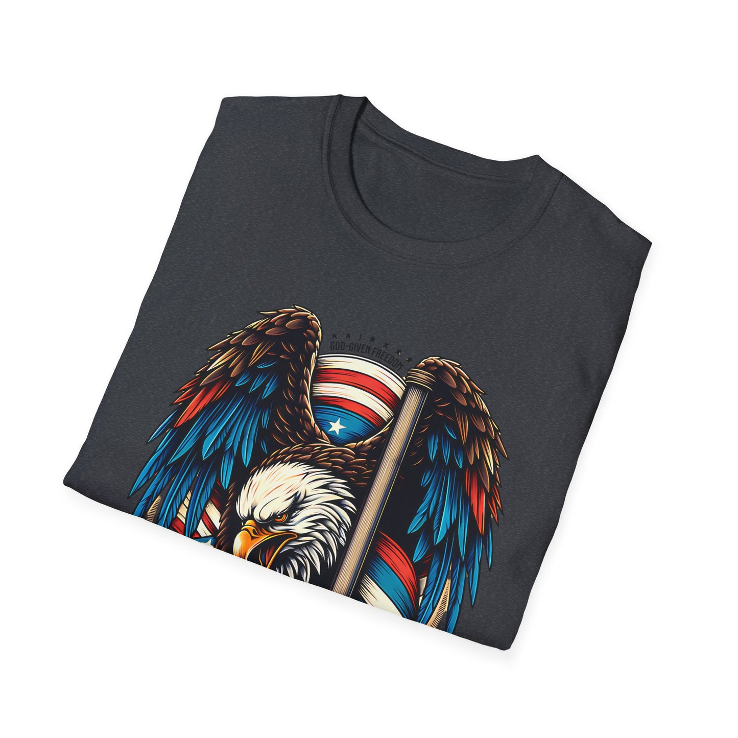 Patriotic Eagle Graphic Unisex T-Shirt