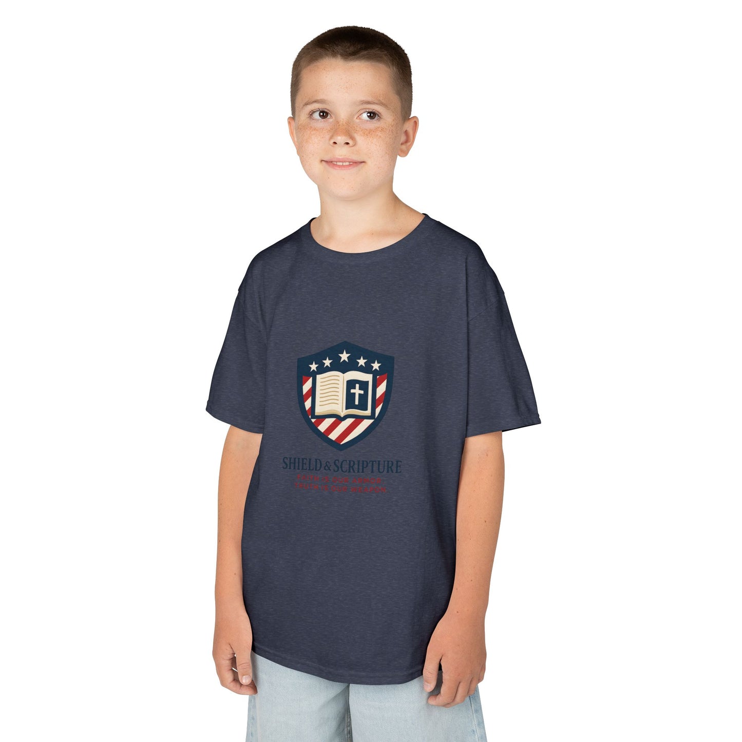 Shield & Scripture Kids Tee Daily Wear