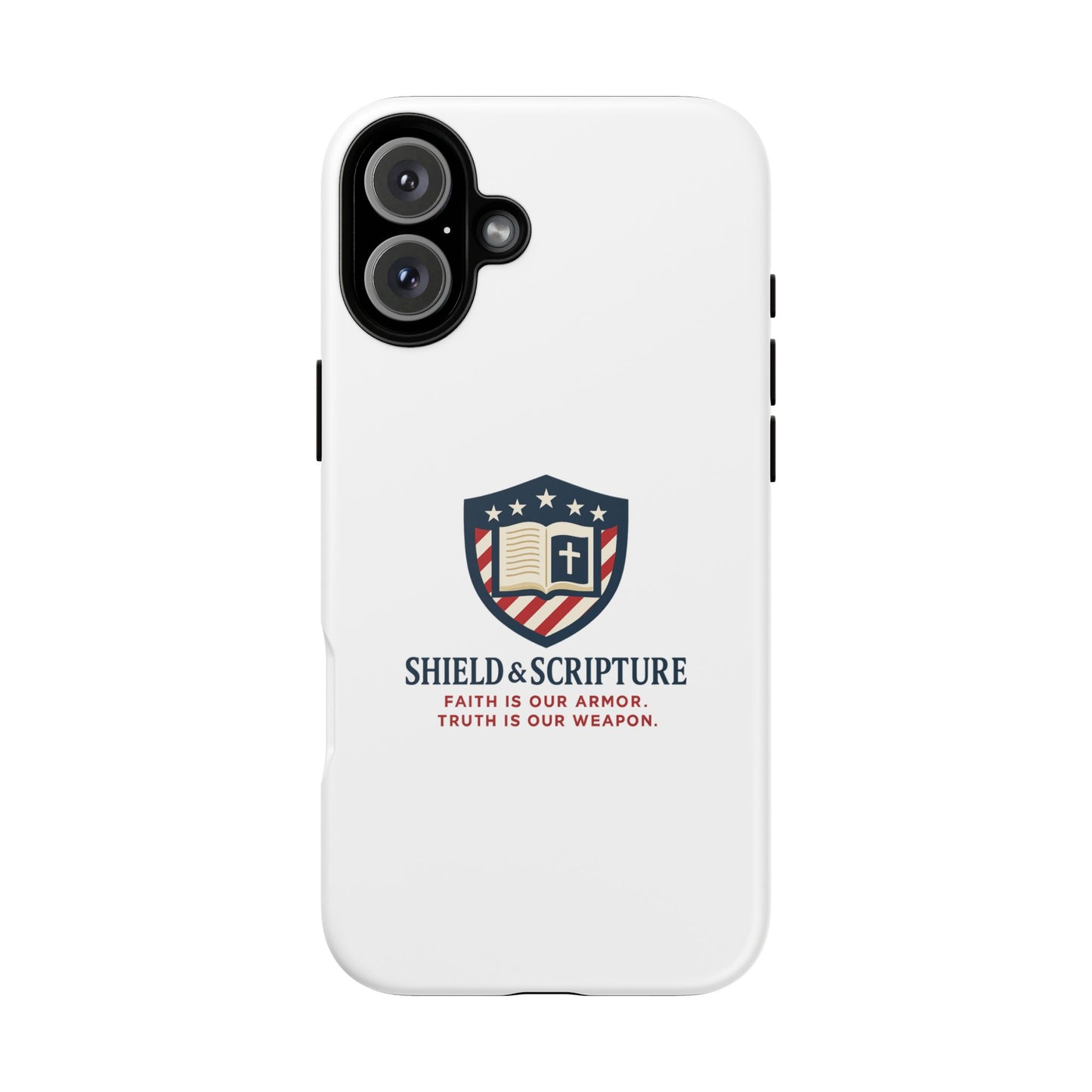 Shield & Scripture Phone Case