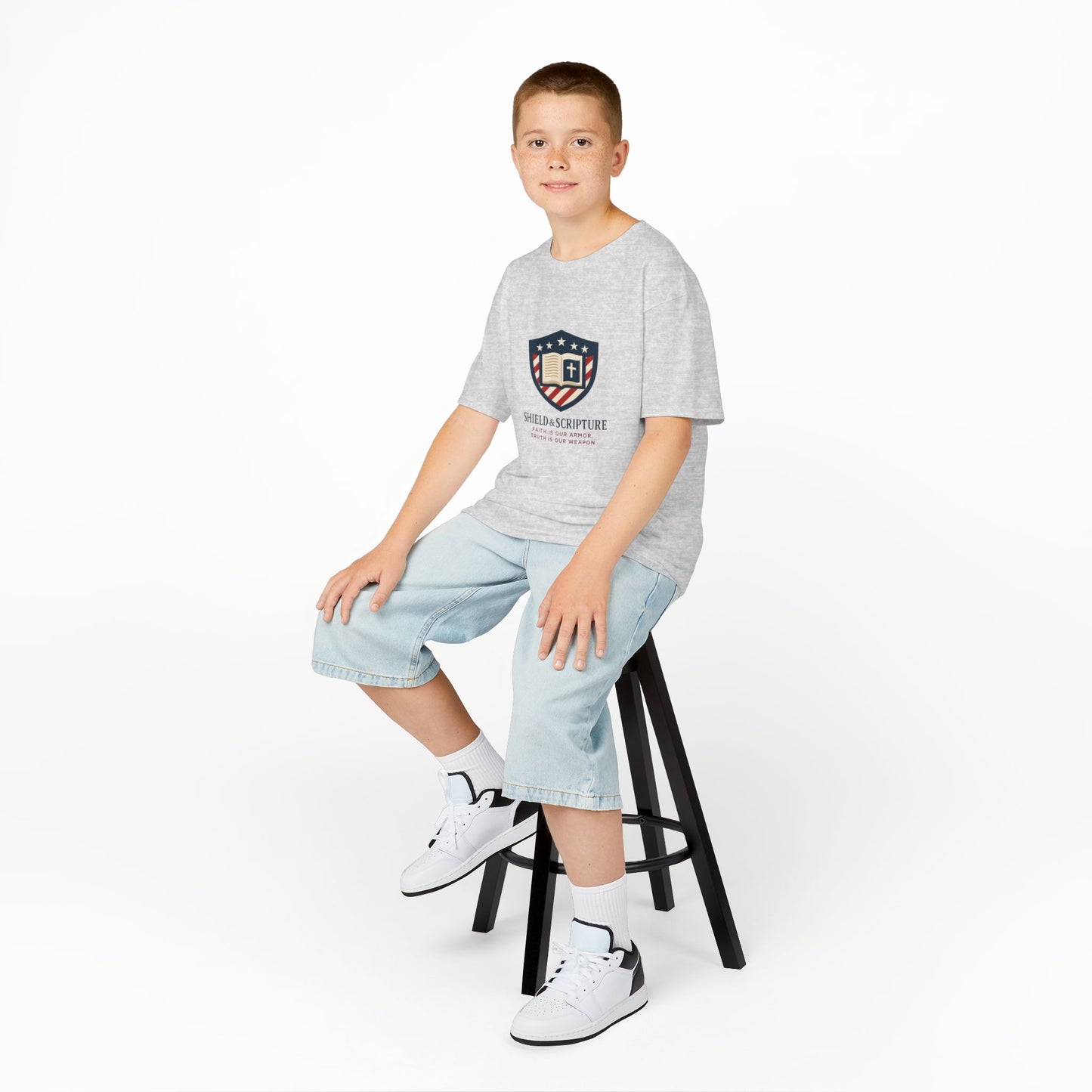 Shield & Scripture Kids Tee Daily Wear