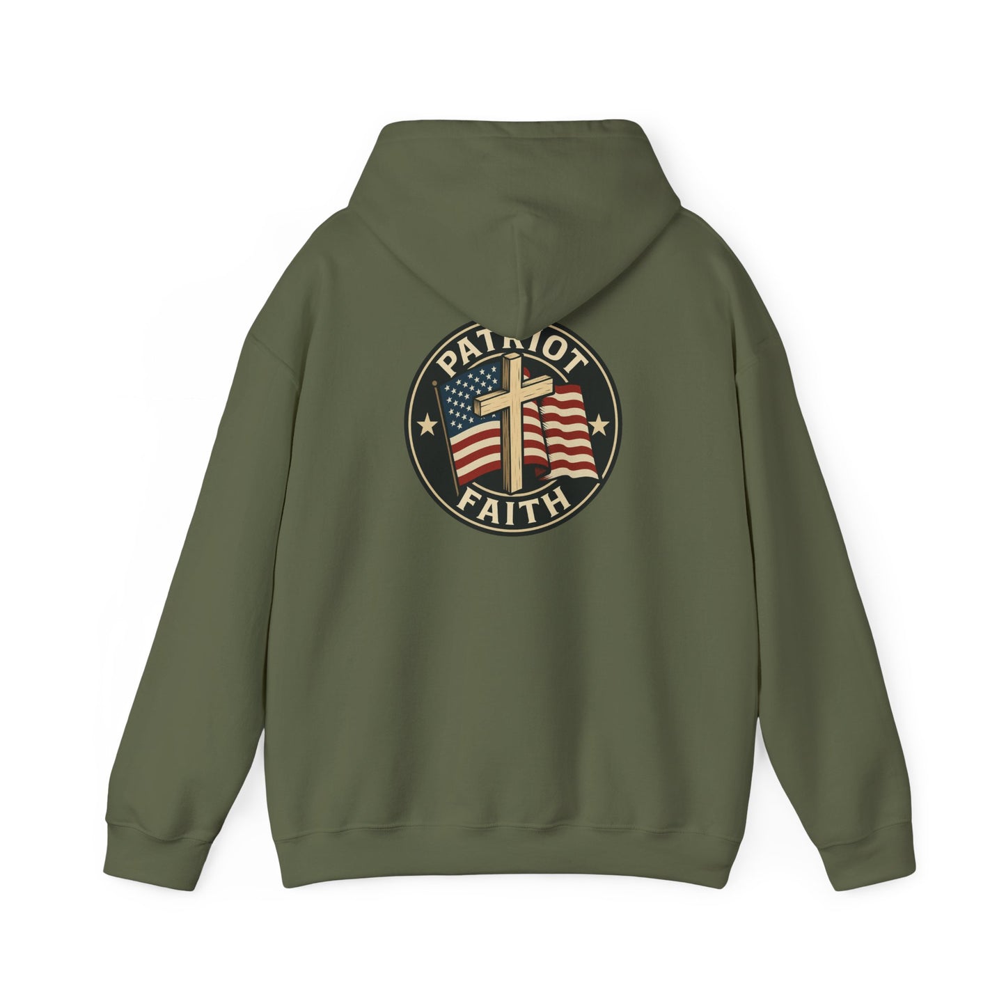 Patriot and Faith Themed Unisex Hoodie