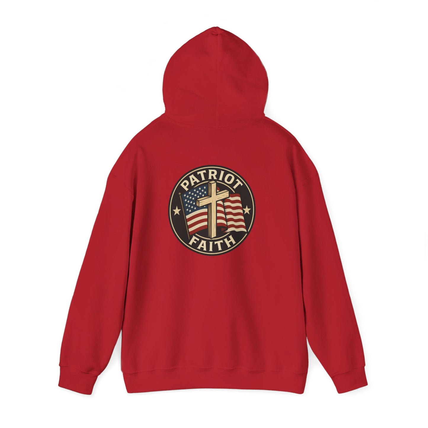 Patriot and Faith Themed Unisex Hoodie