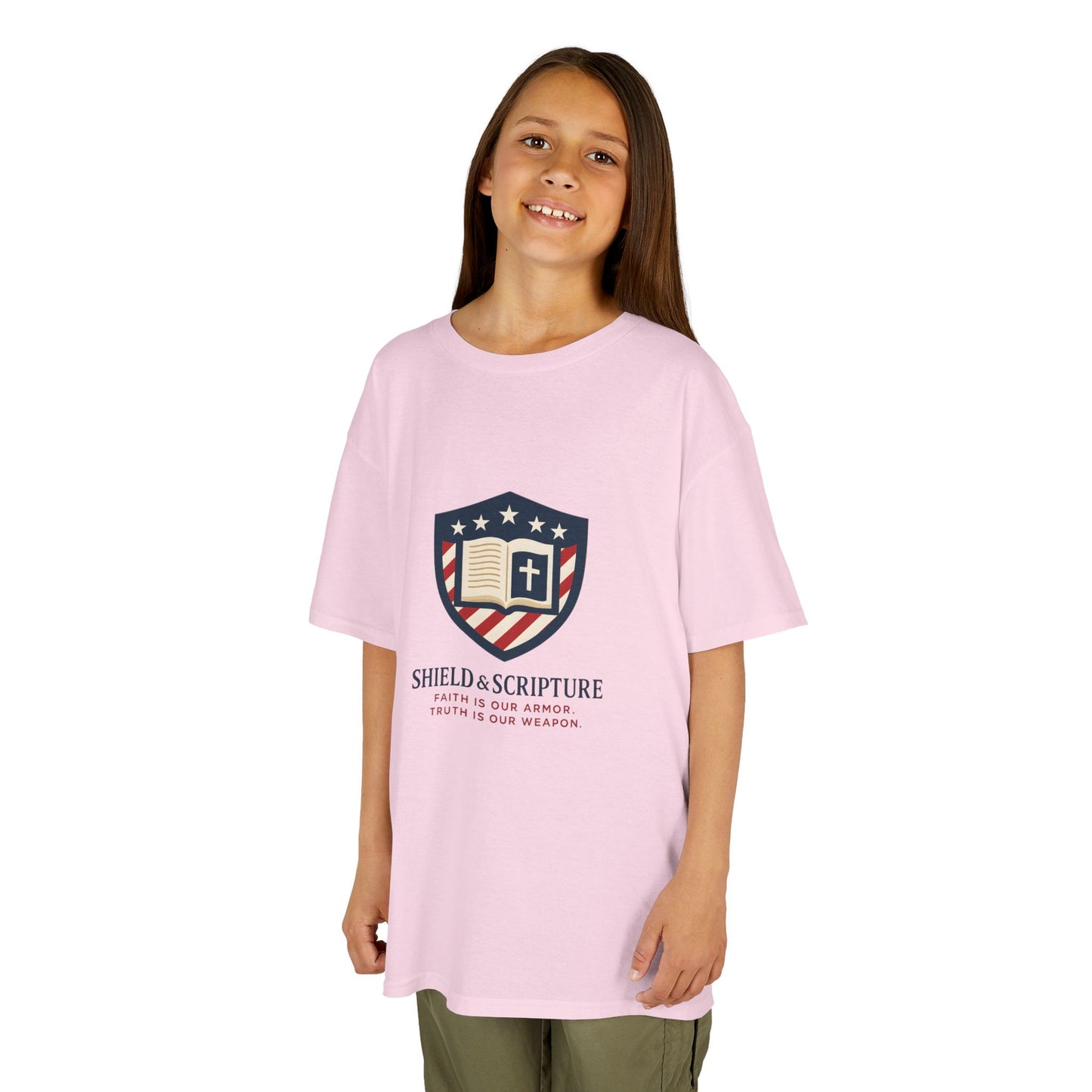 Shield & Scripture Kids Tee Daily Wear