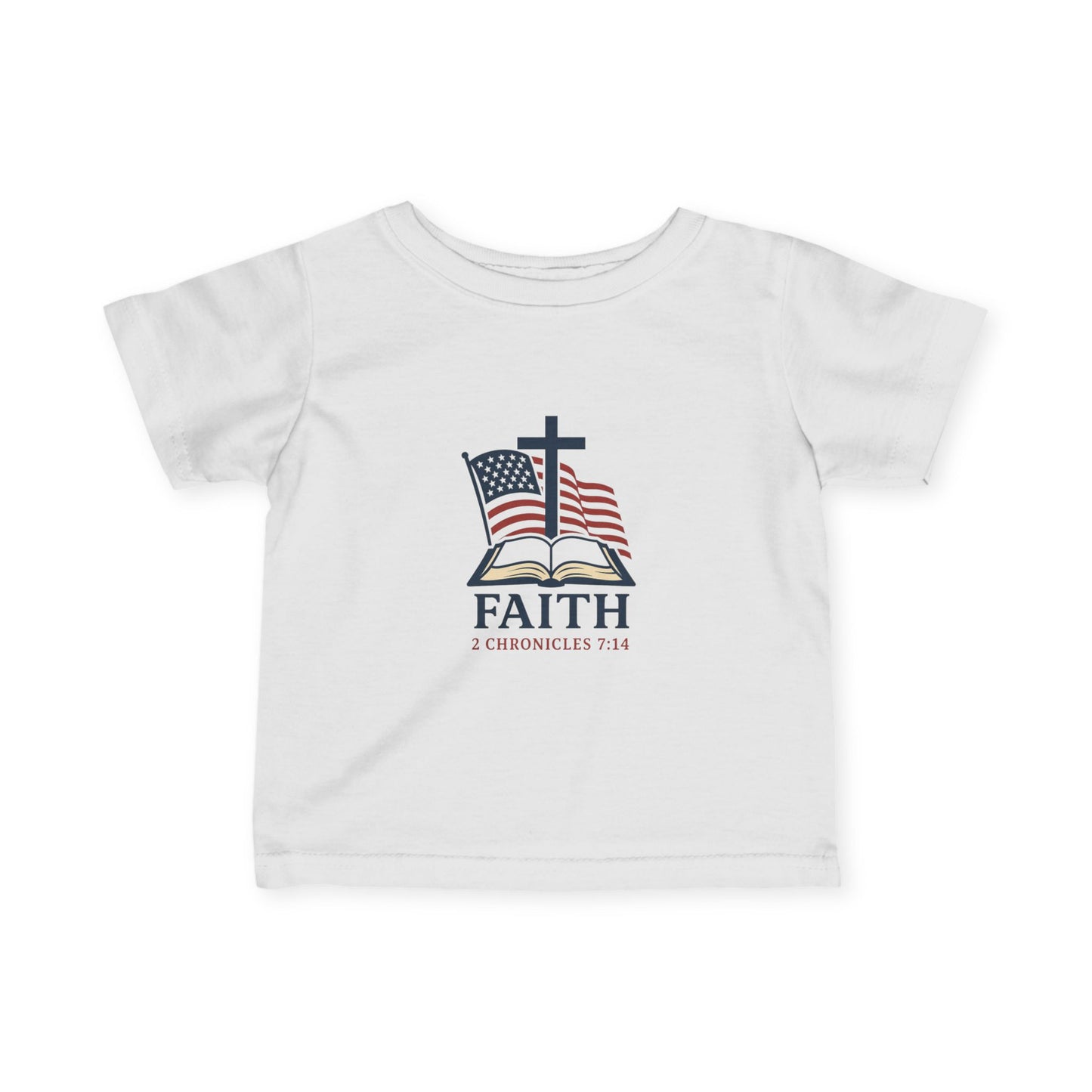 Faith-Themed 2 Chronicles 7:14 Infant Tee