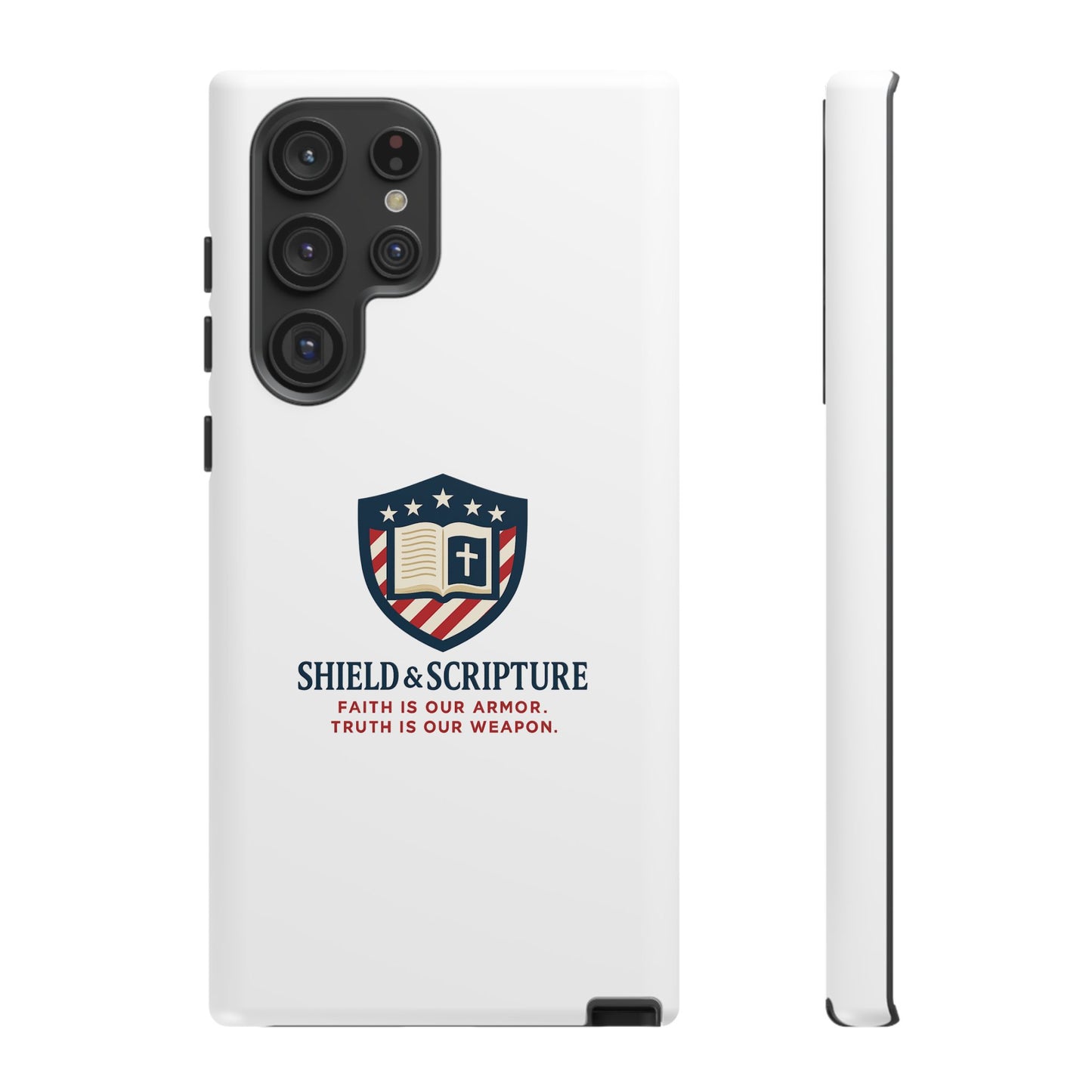 Shield & Scripture Phone Case