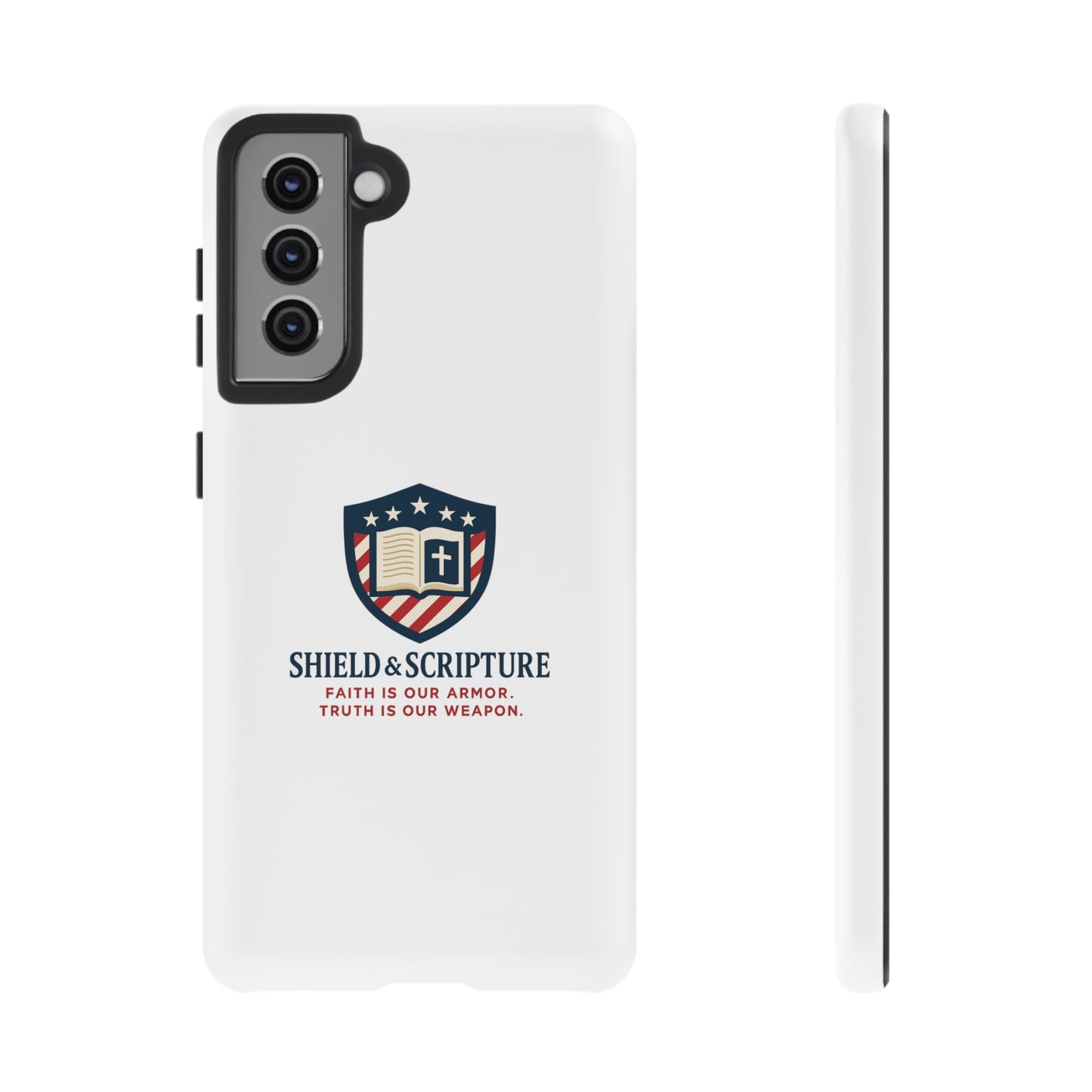 Shield & Scripture Phone Case