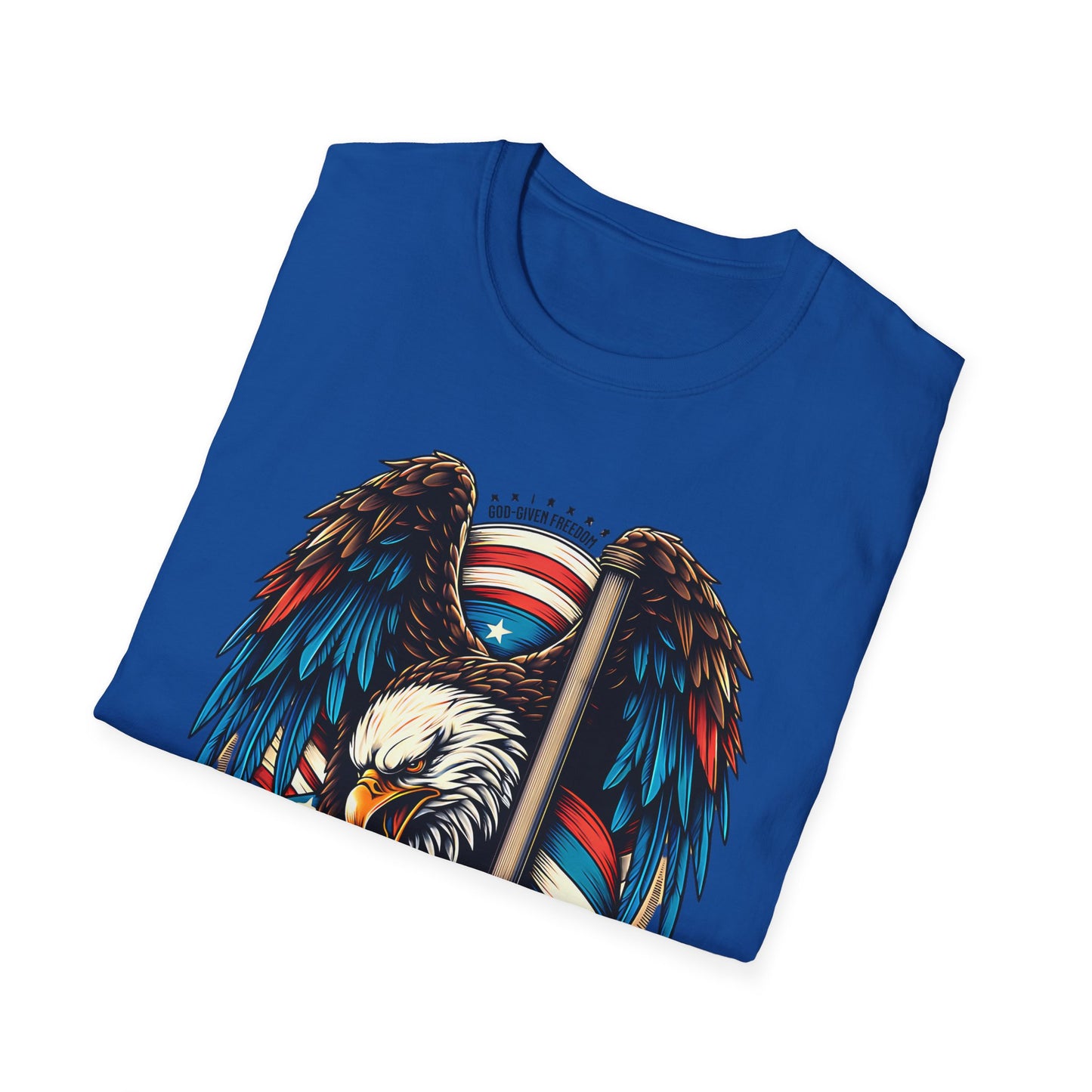 Patriotic Eagle Graphic Unisex T-Shirt