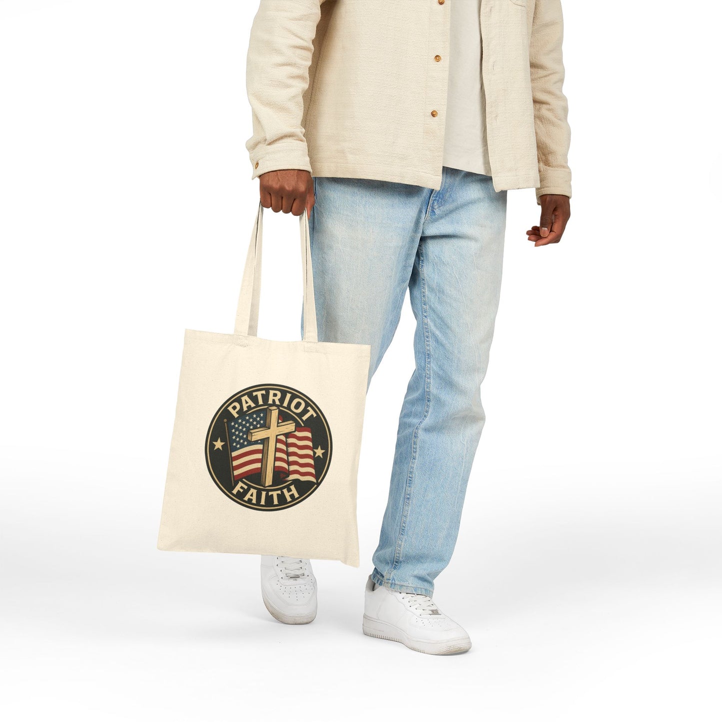 Patriot Faith Tote Bag