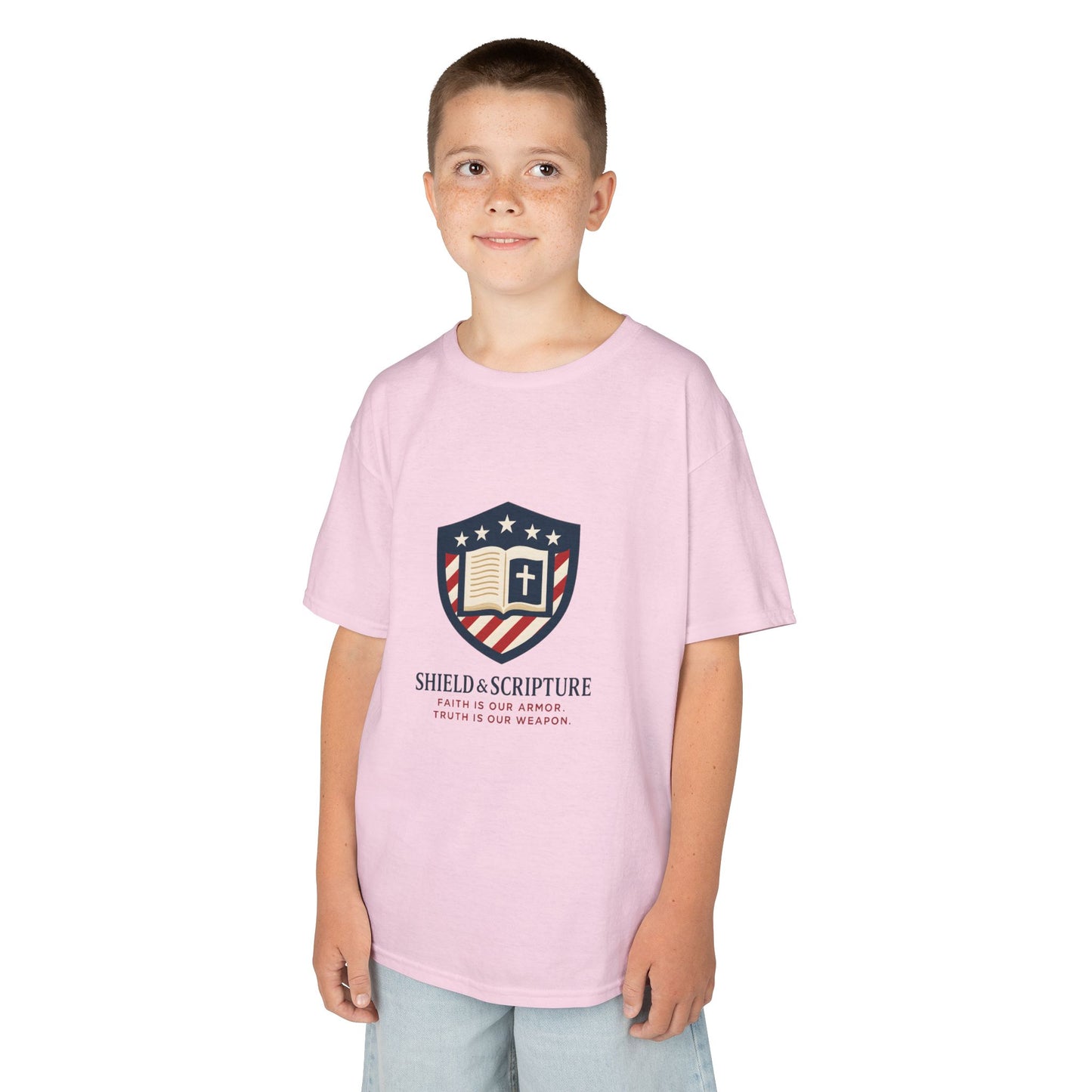 Shield & Scripture Kids Tee Daily Wear