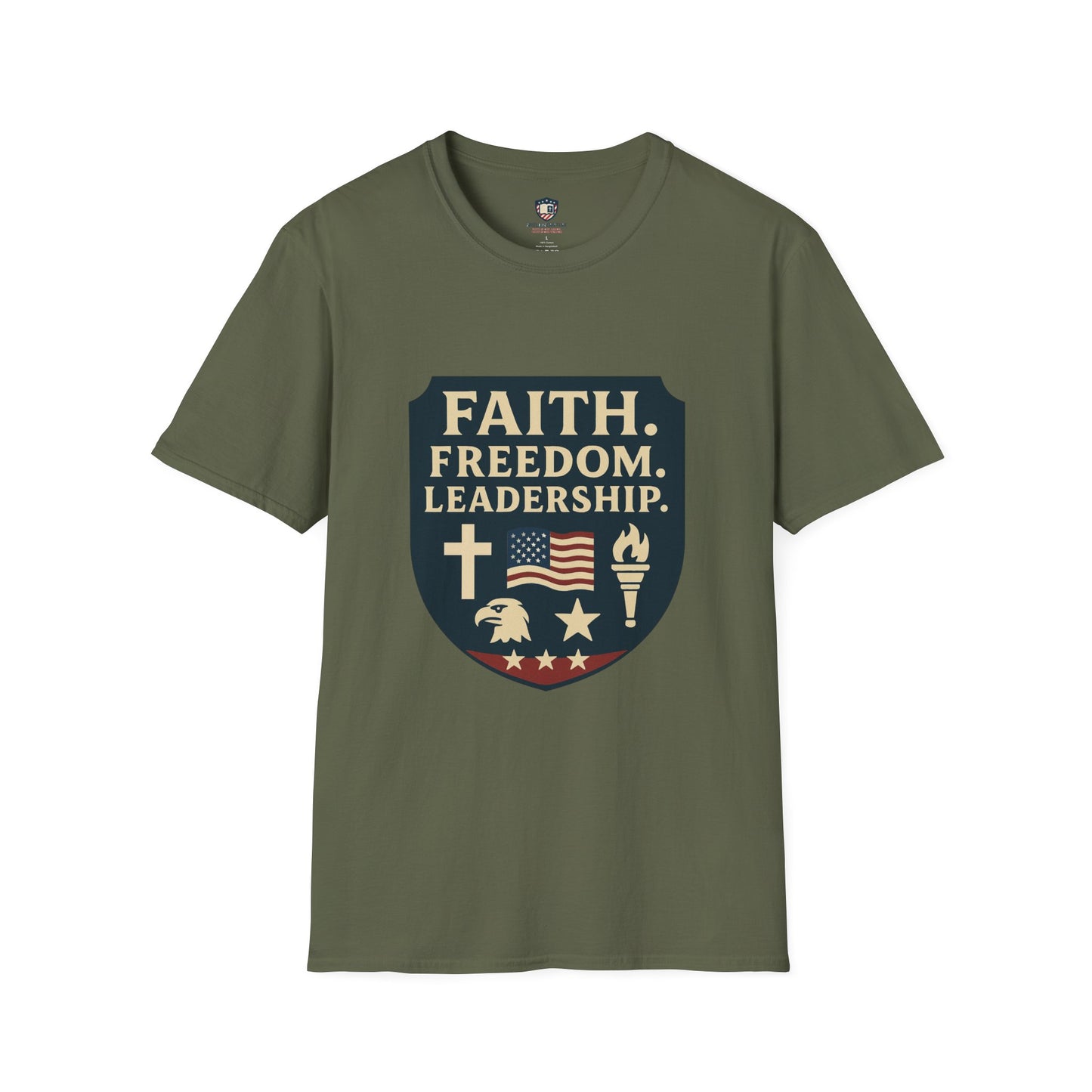 Faith, Freedom, Leadership Unisex T-Shirt