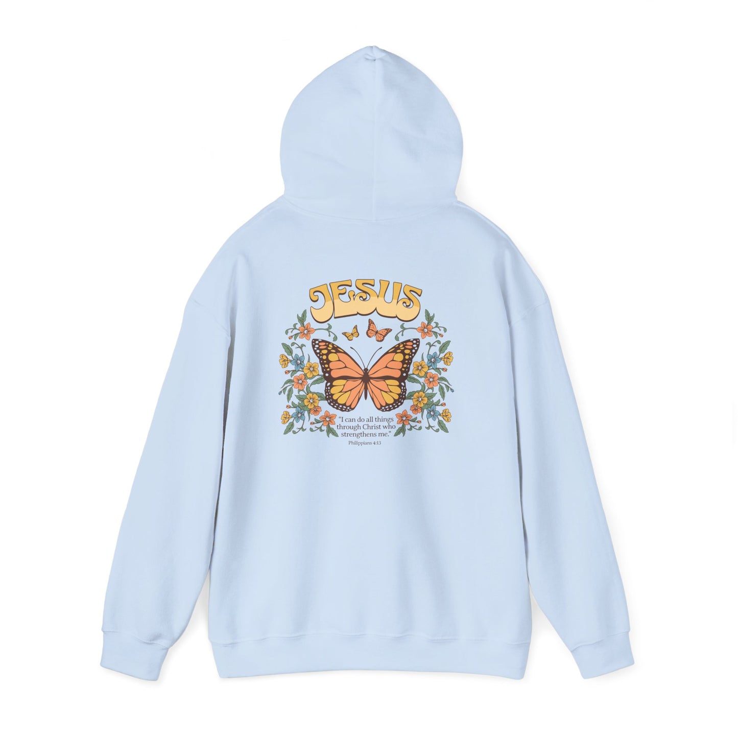 Butterfly JESUS Design Unisex Hoodie