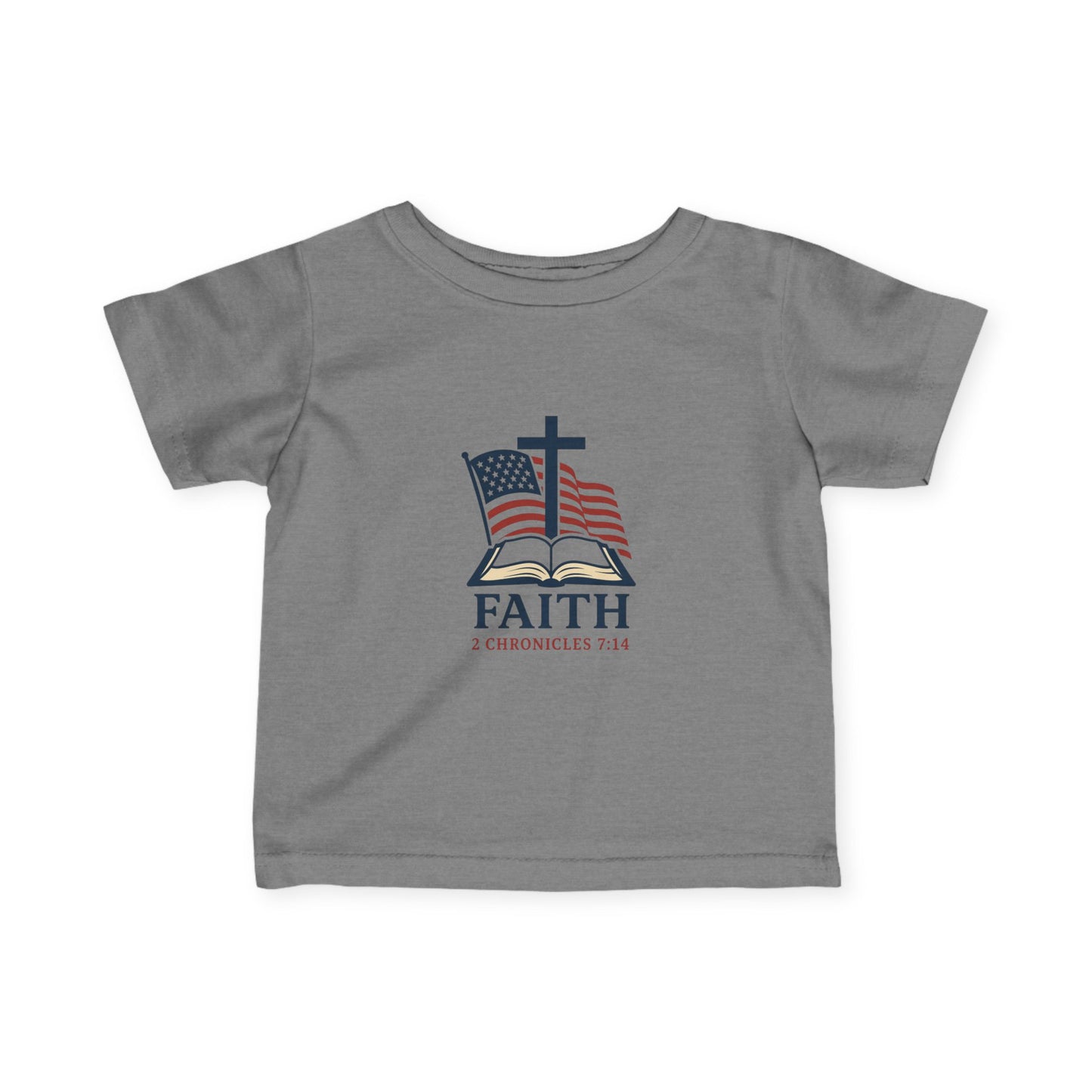 Faith-Themed 2 Chronicles 7:14 Infant Tee