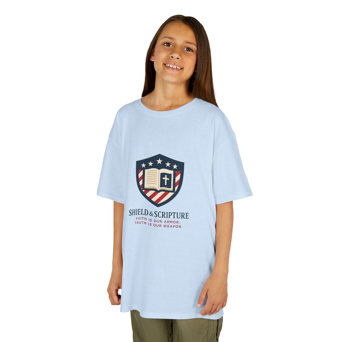 Shield & Scripture Kids Tee Daily Wear
