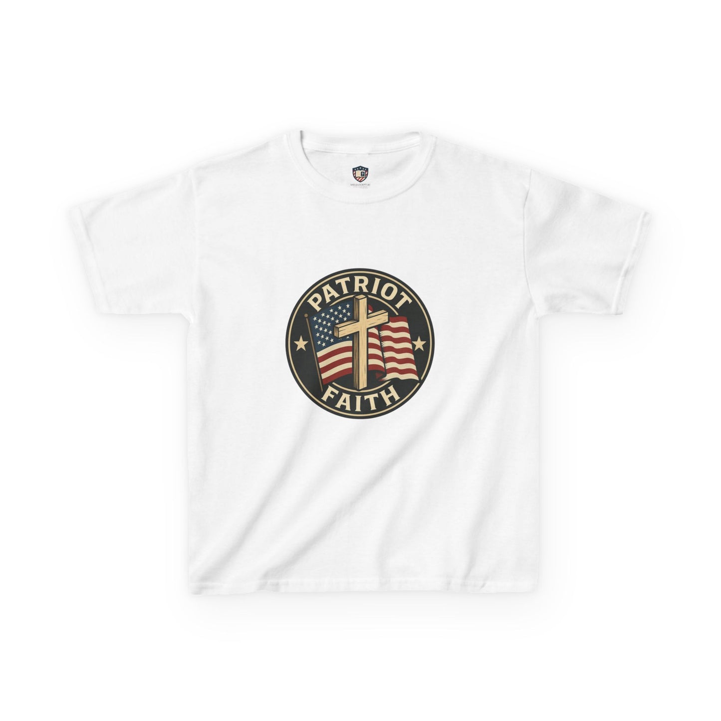 Patriotic Kids Tee - Faith & Freedom Everyday Wear