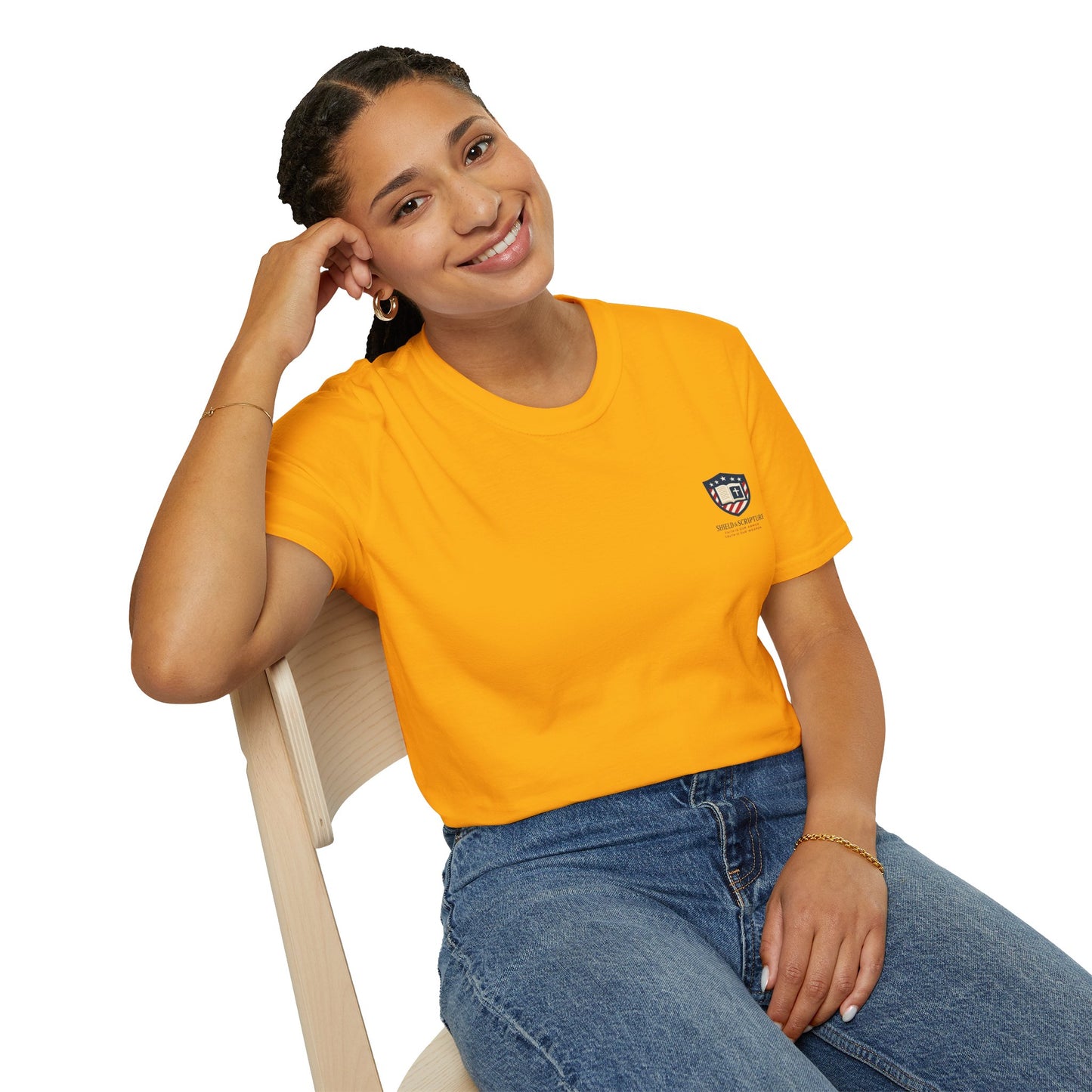 Lion of Judah USA Flag Unisex T-Shirt