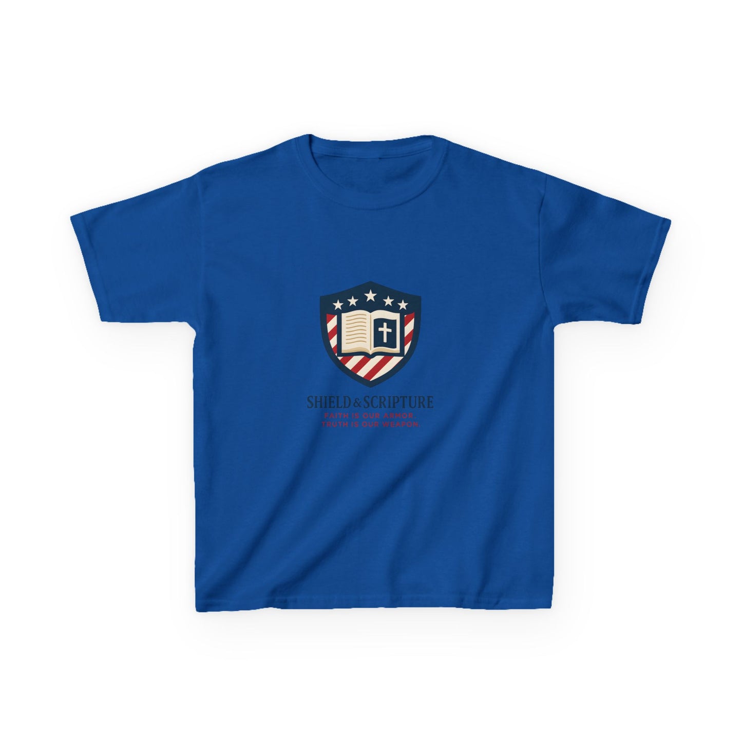 Shield & Scripture Kids Tee Daily Wear