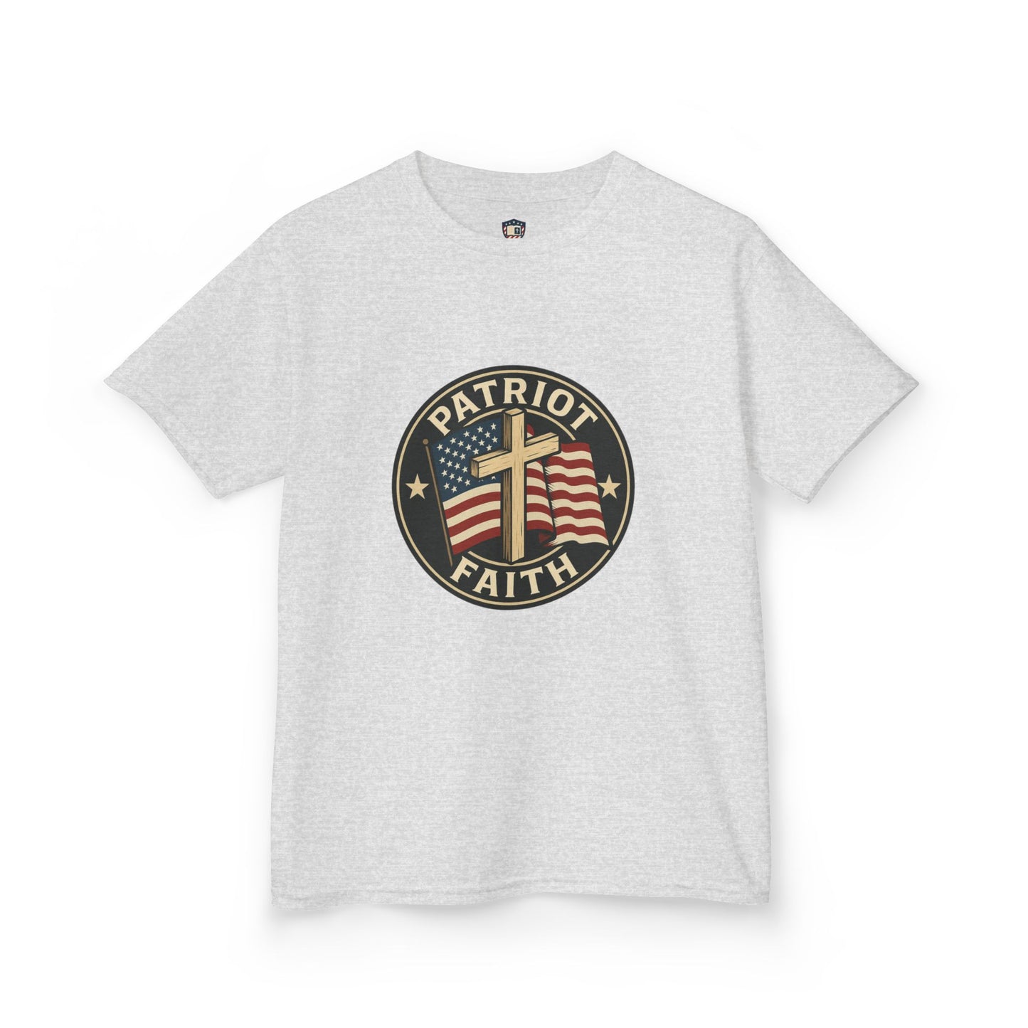 Patriotic Kids Tee - Faith & Freedom Everyday Wear