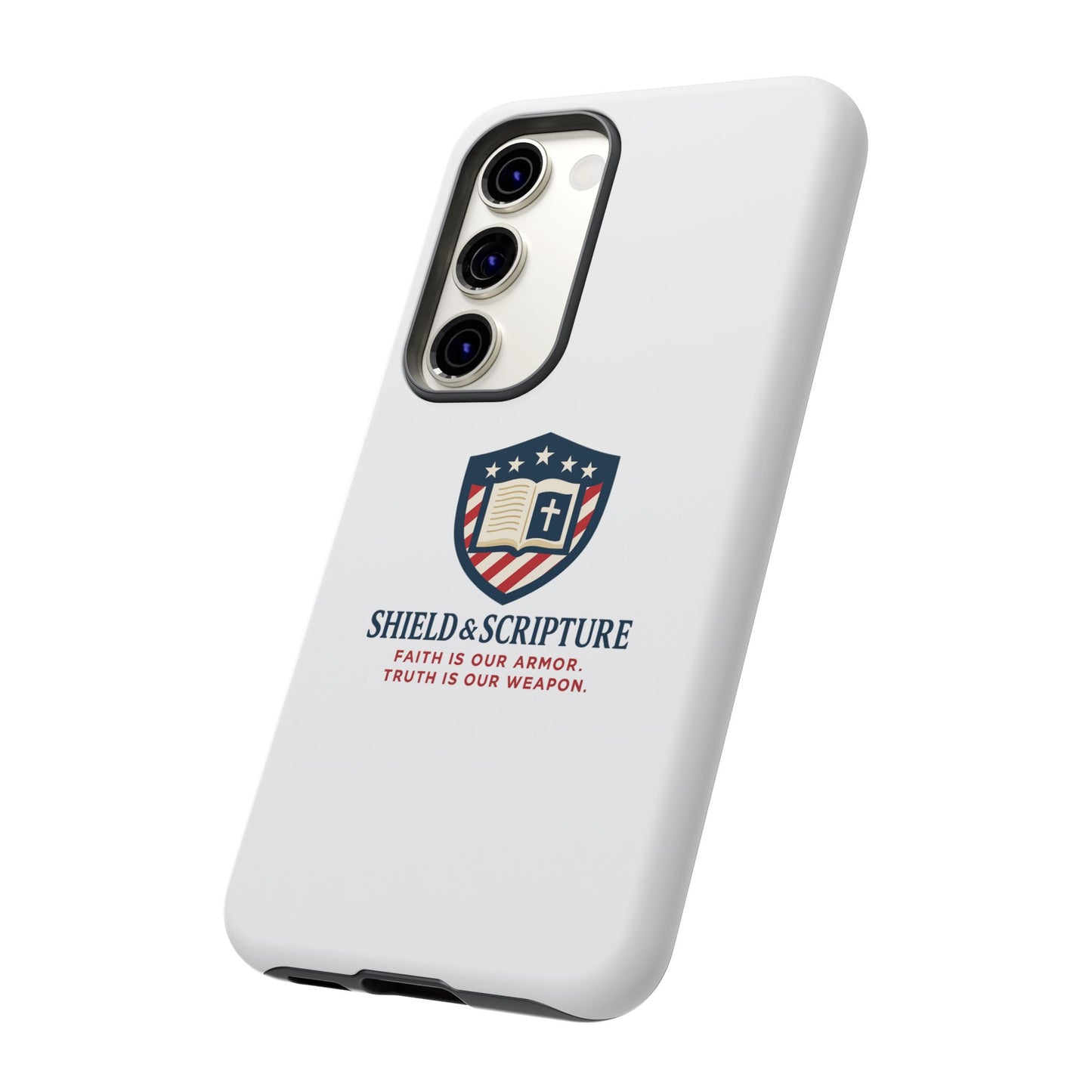 Shield & Scripture Phone Case