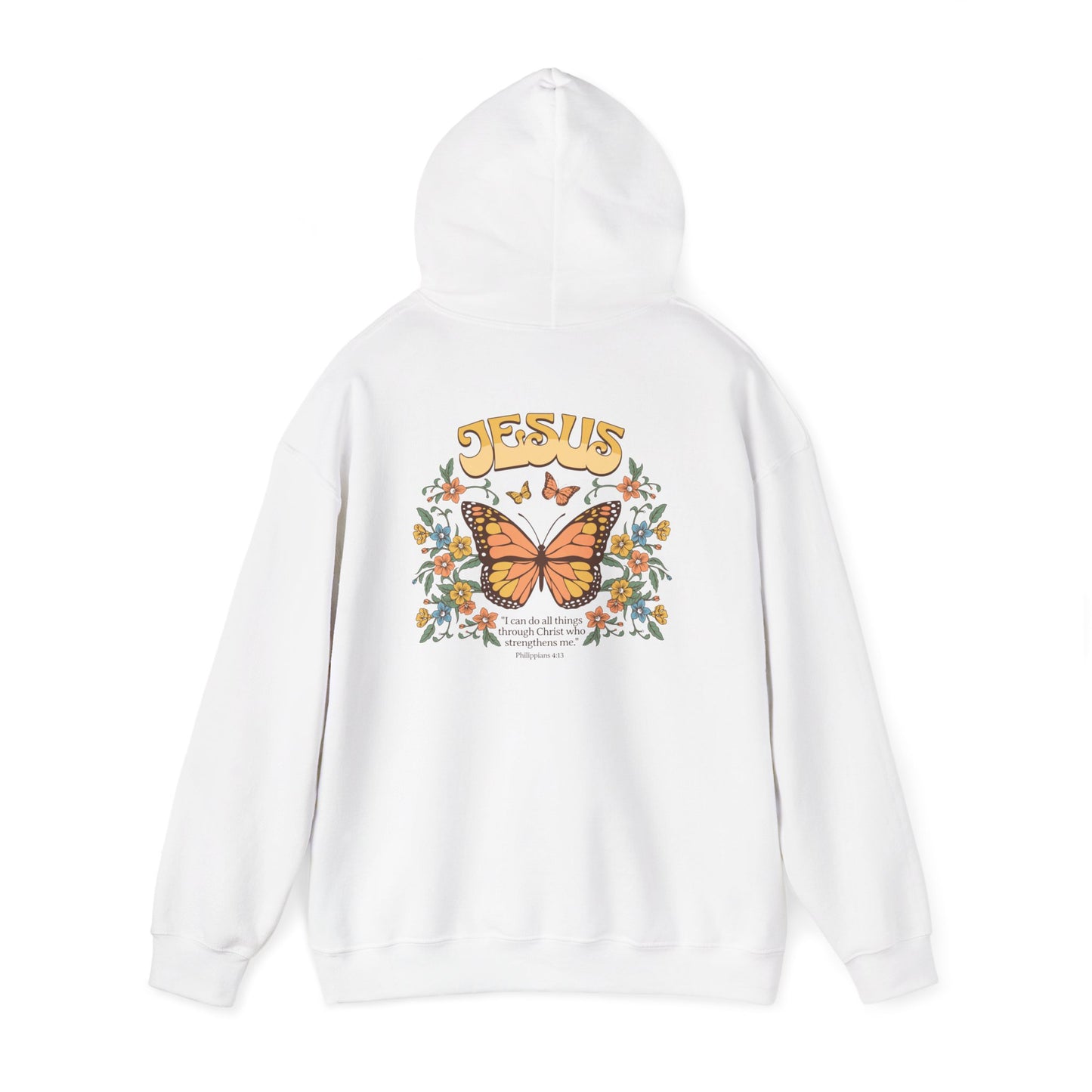 Butterfly JESUS Design Unisex Hoodie