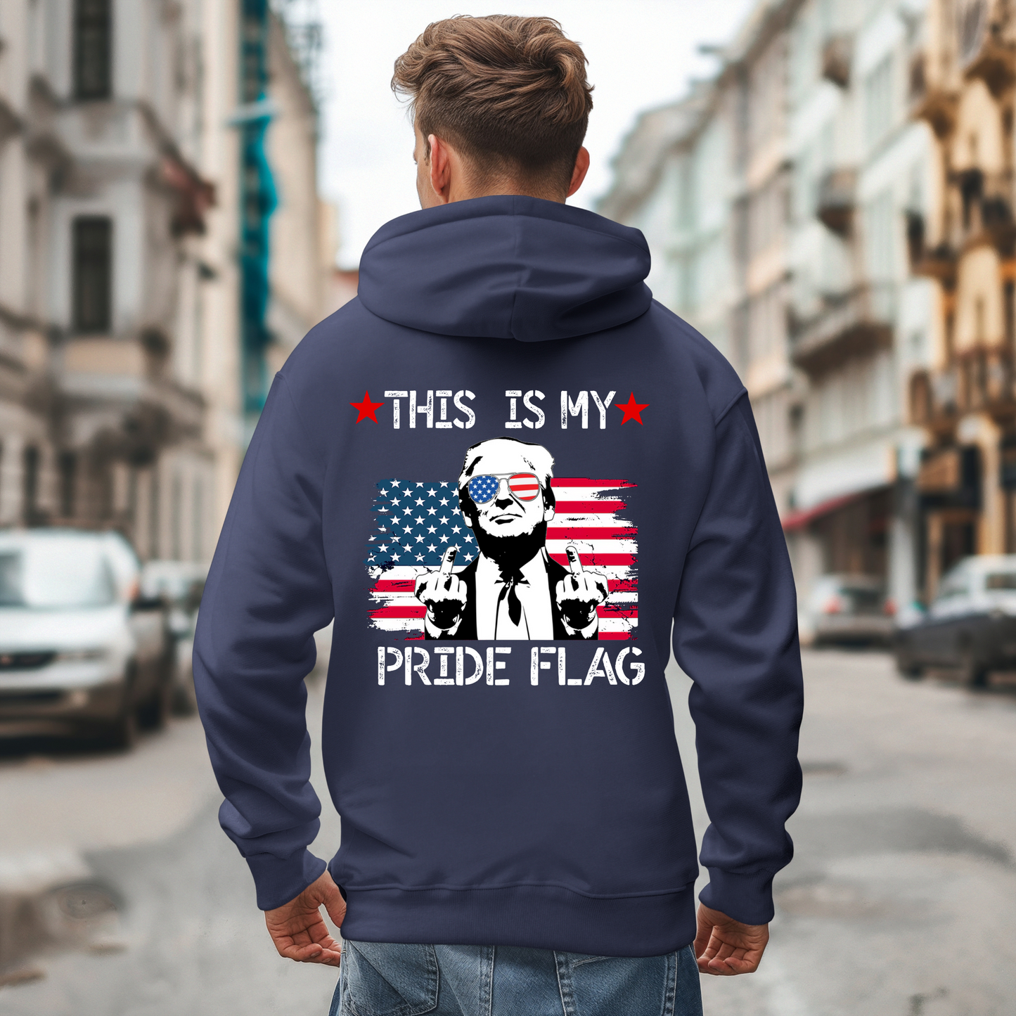 Trump This Is My Pride Flag Unisex Hoodie