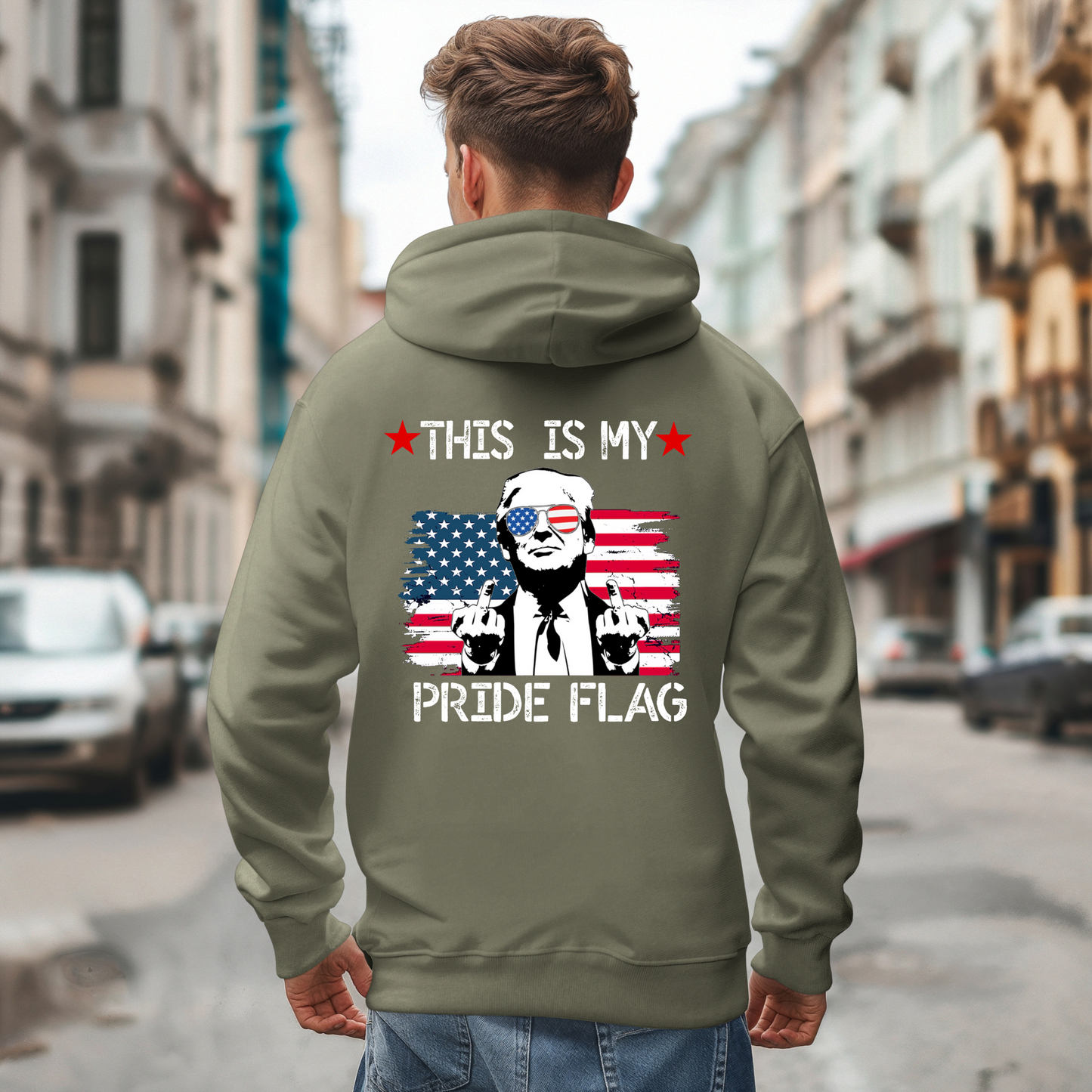 Trump This Is My Pride Flag Unisex Hoodie