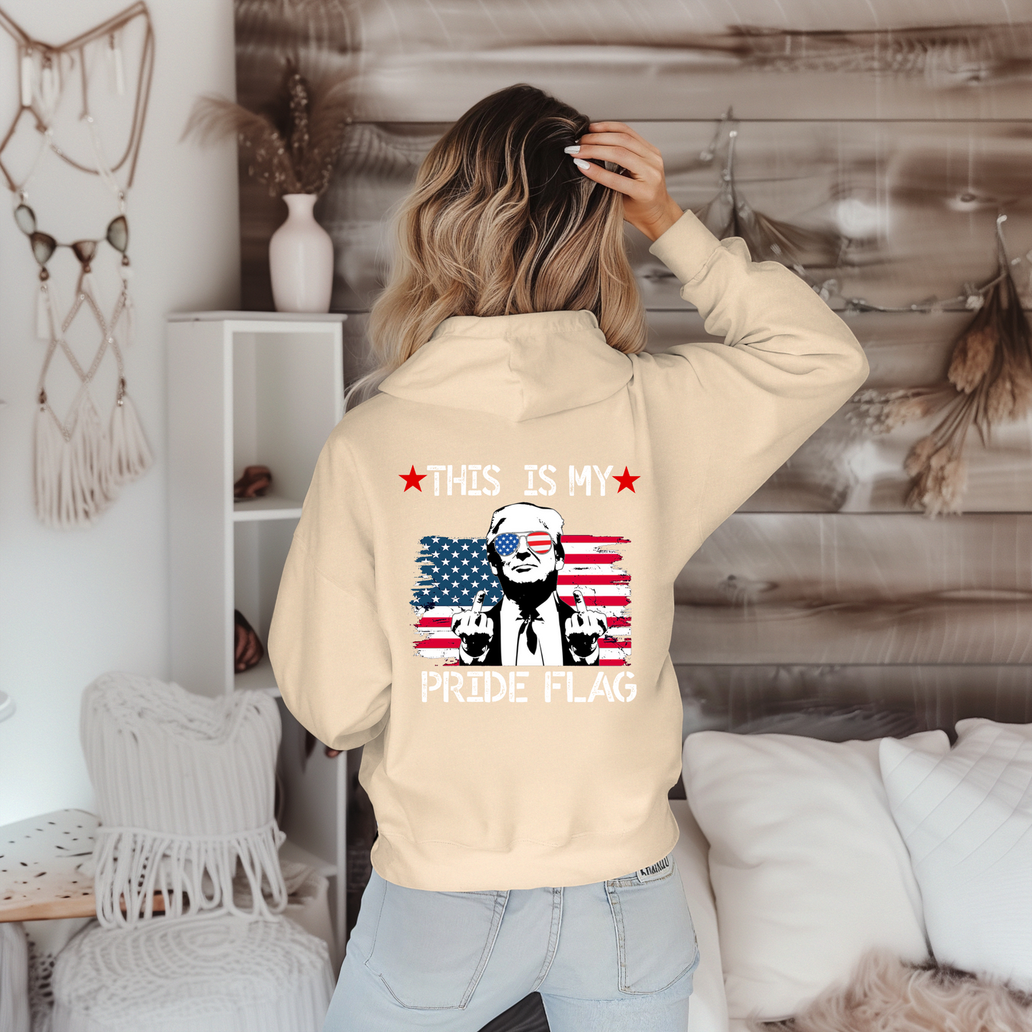 Trump This Is My Pride Flag Unisex Hoodie