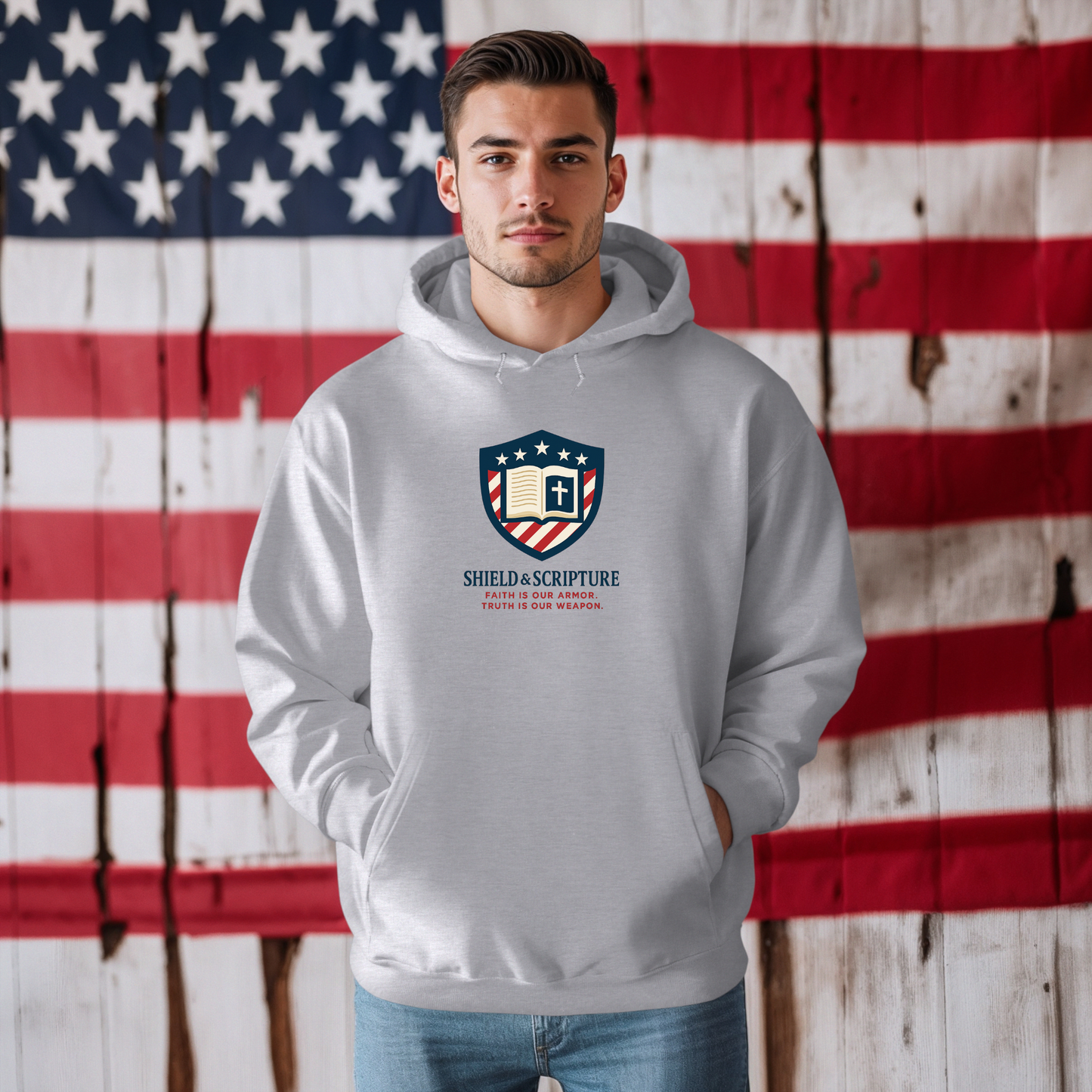 Shield & Scripture Unisex Hoodie